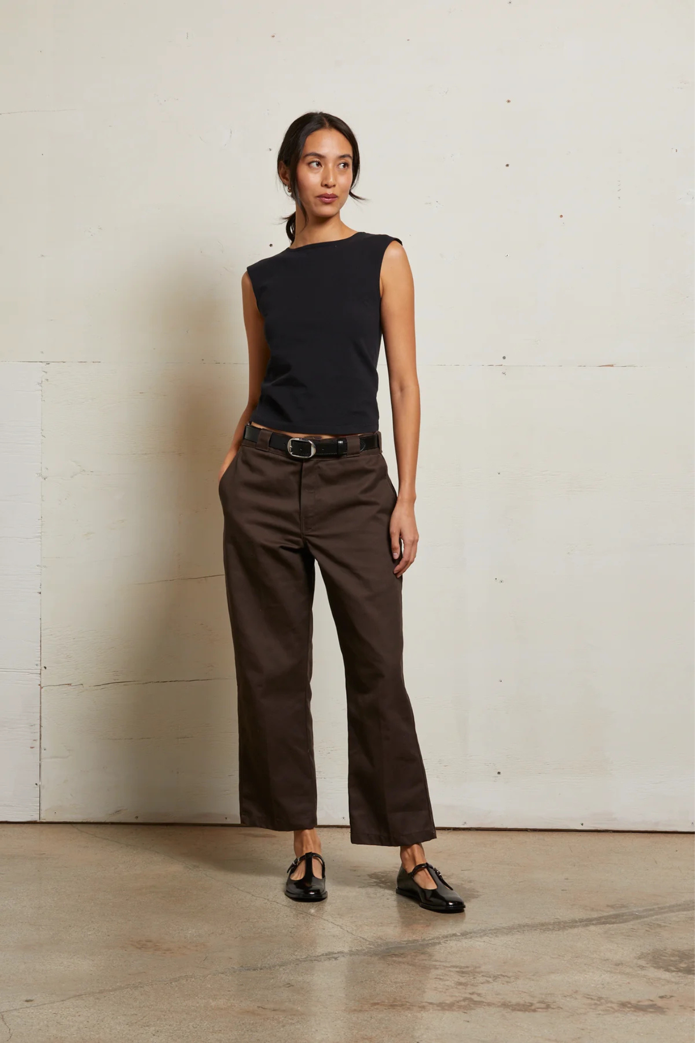 Elanor True Black 90s Muscle Tee