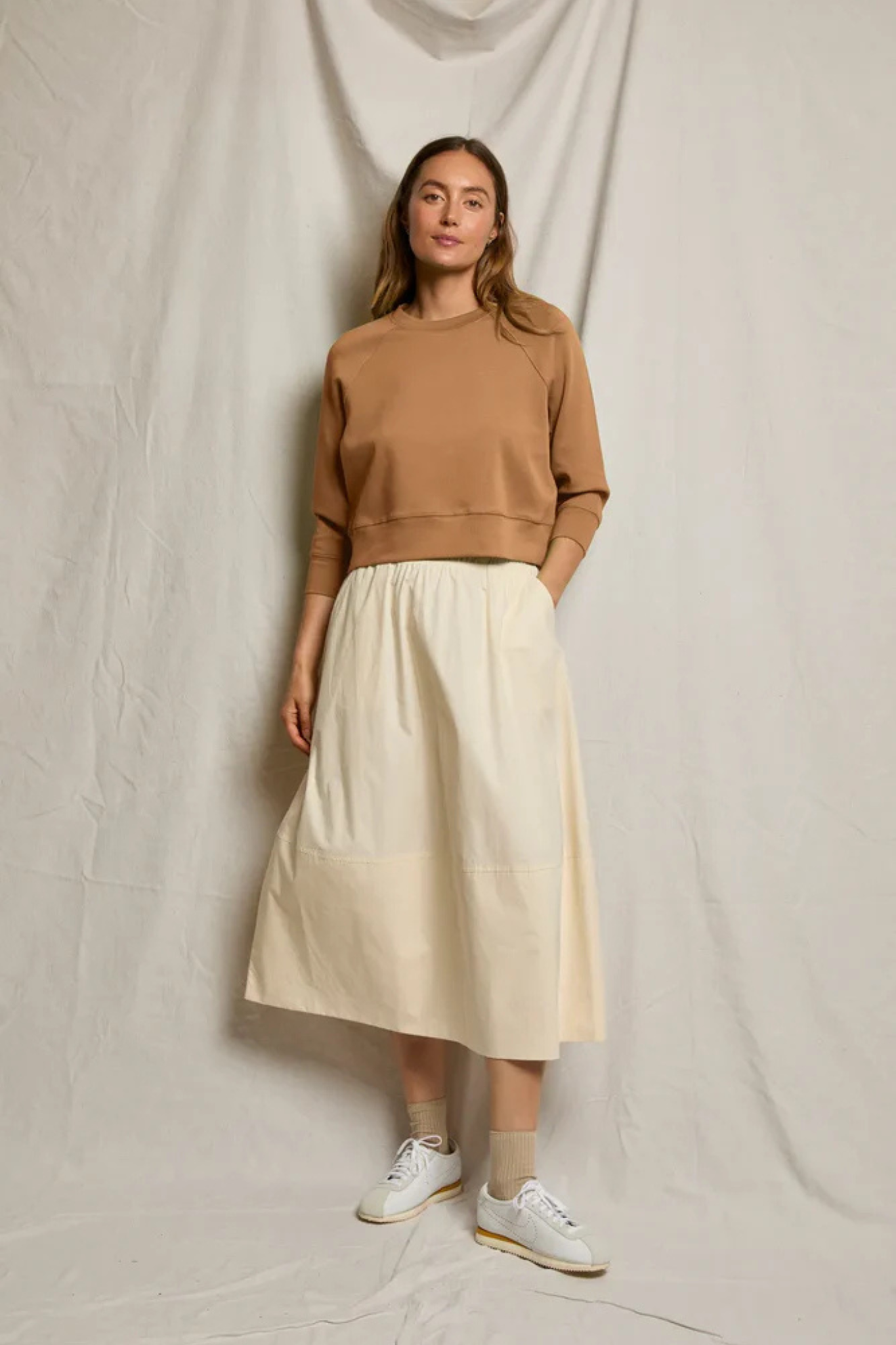 Minka Sugar Poplin Skirt