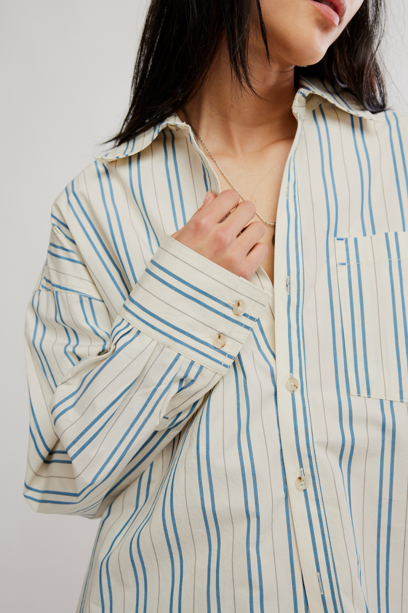 Freddie Striped Button Up