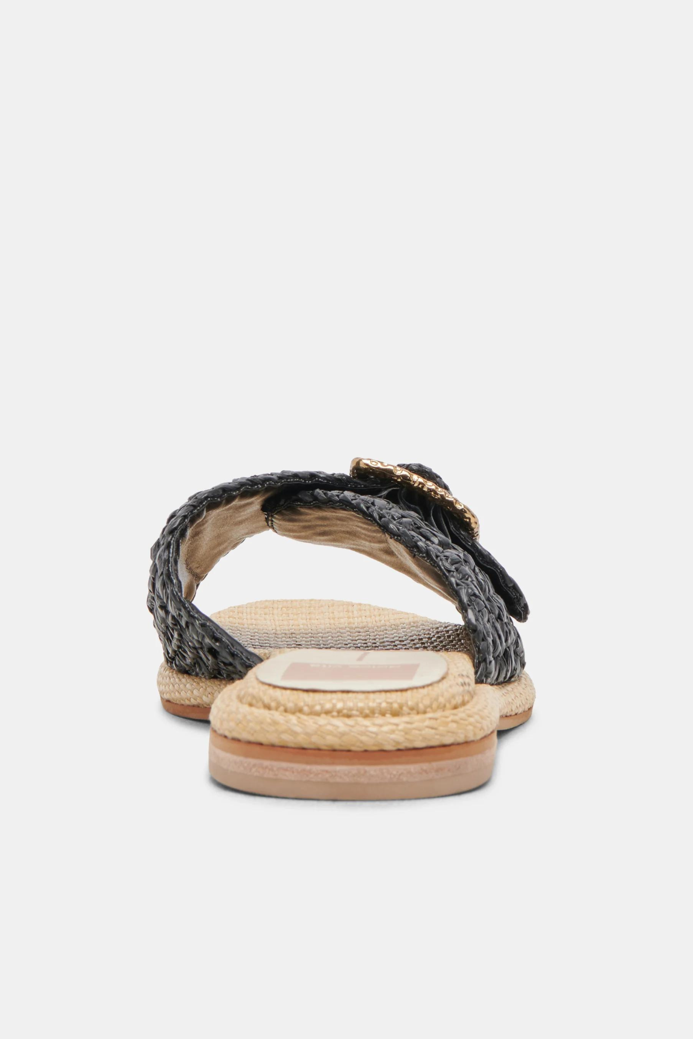 Alonzo Onyx Raffia Sandal - Last One (Size 6.5)