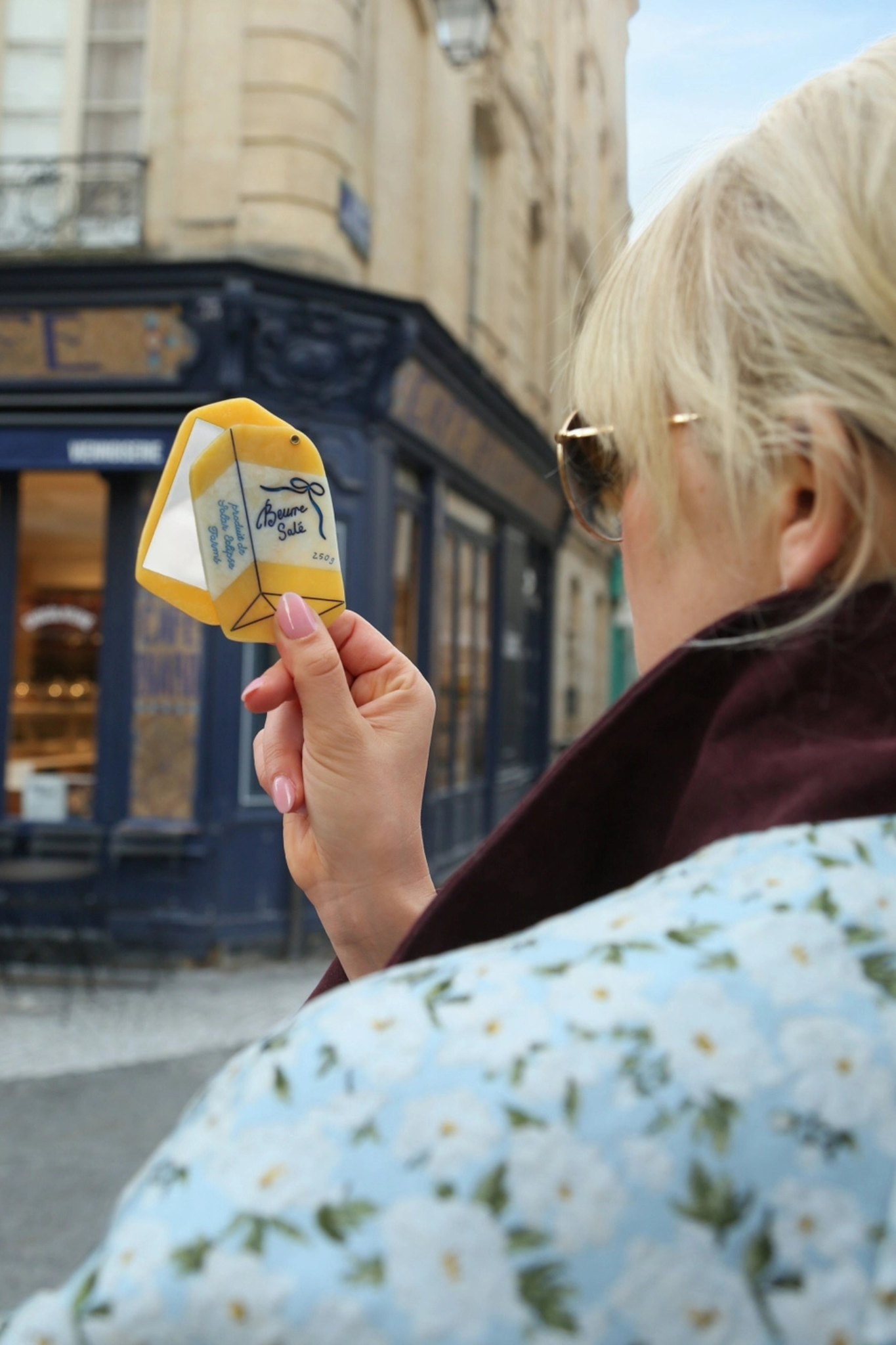 French Butter Compact Mirror