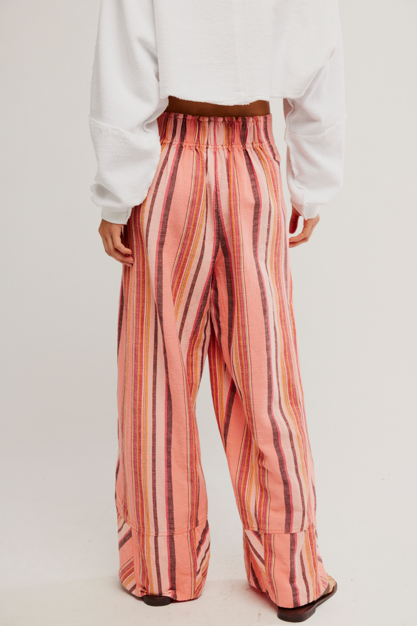 Days End Coral Stripe Pant
