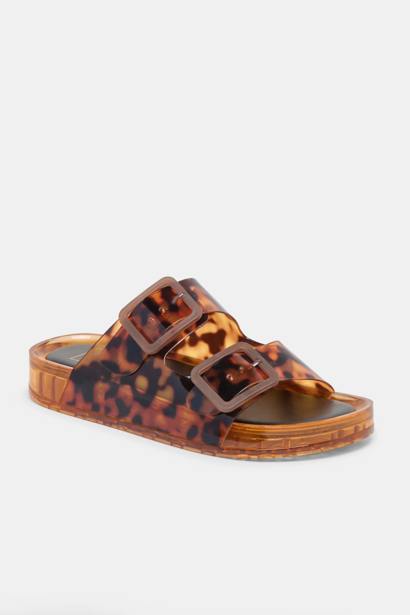 Julio Tortoise Vinyl Sandal