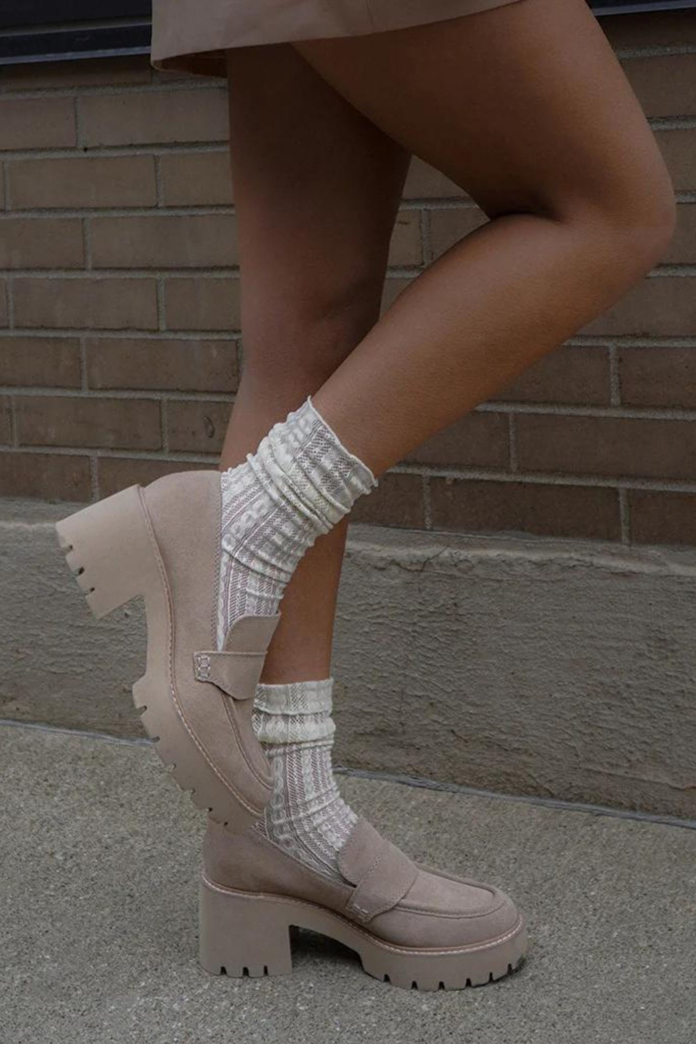 Halona Dune Suede Loafers