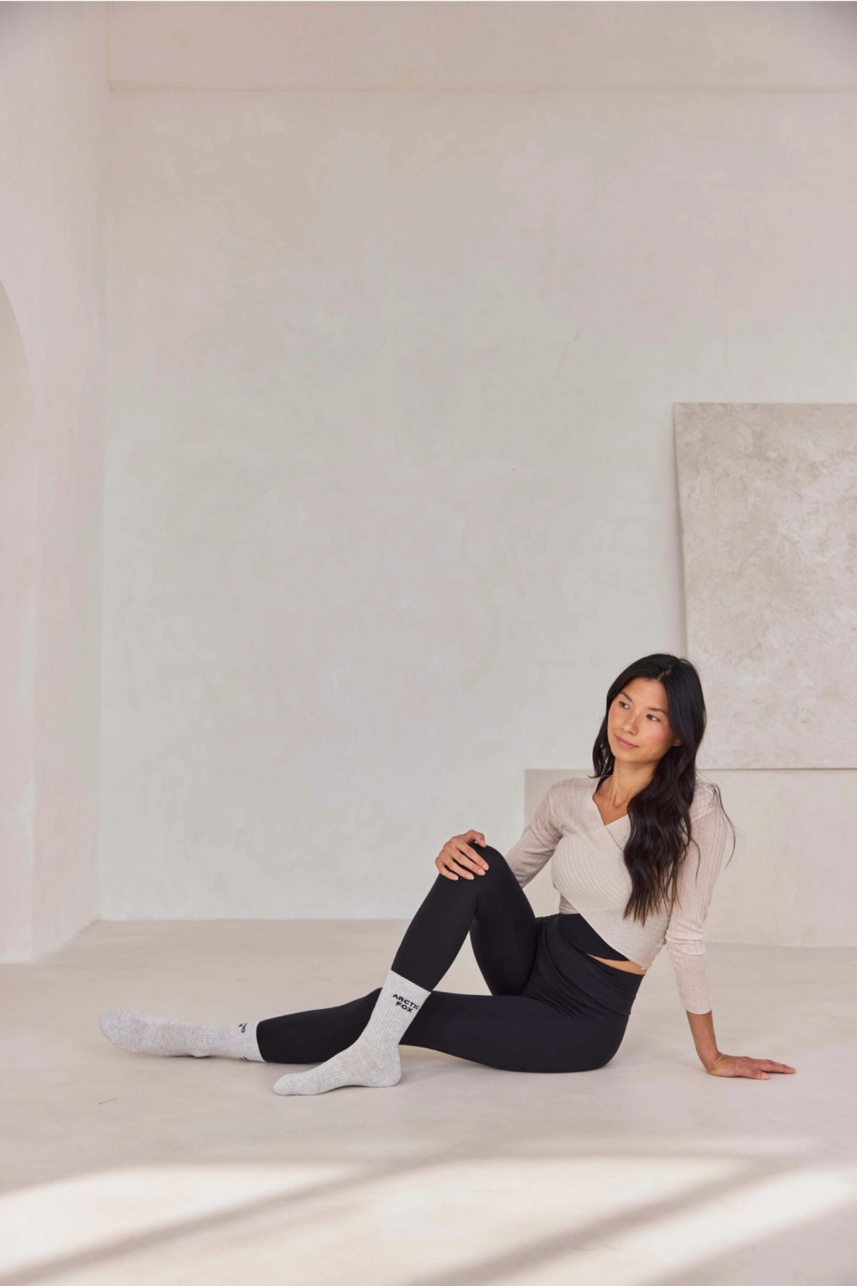 Grey Sporty Socks