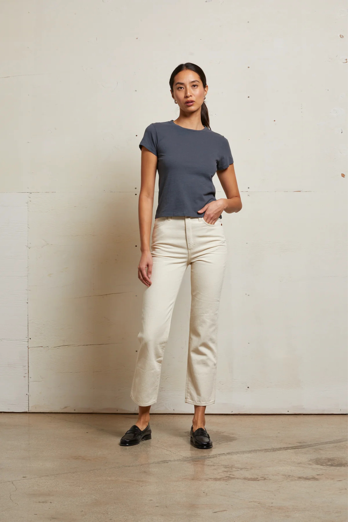 Lisa Night Slim Crew Tee