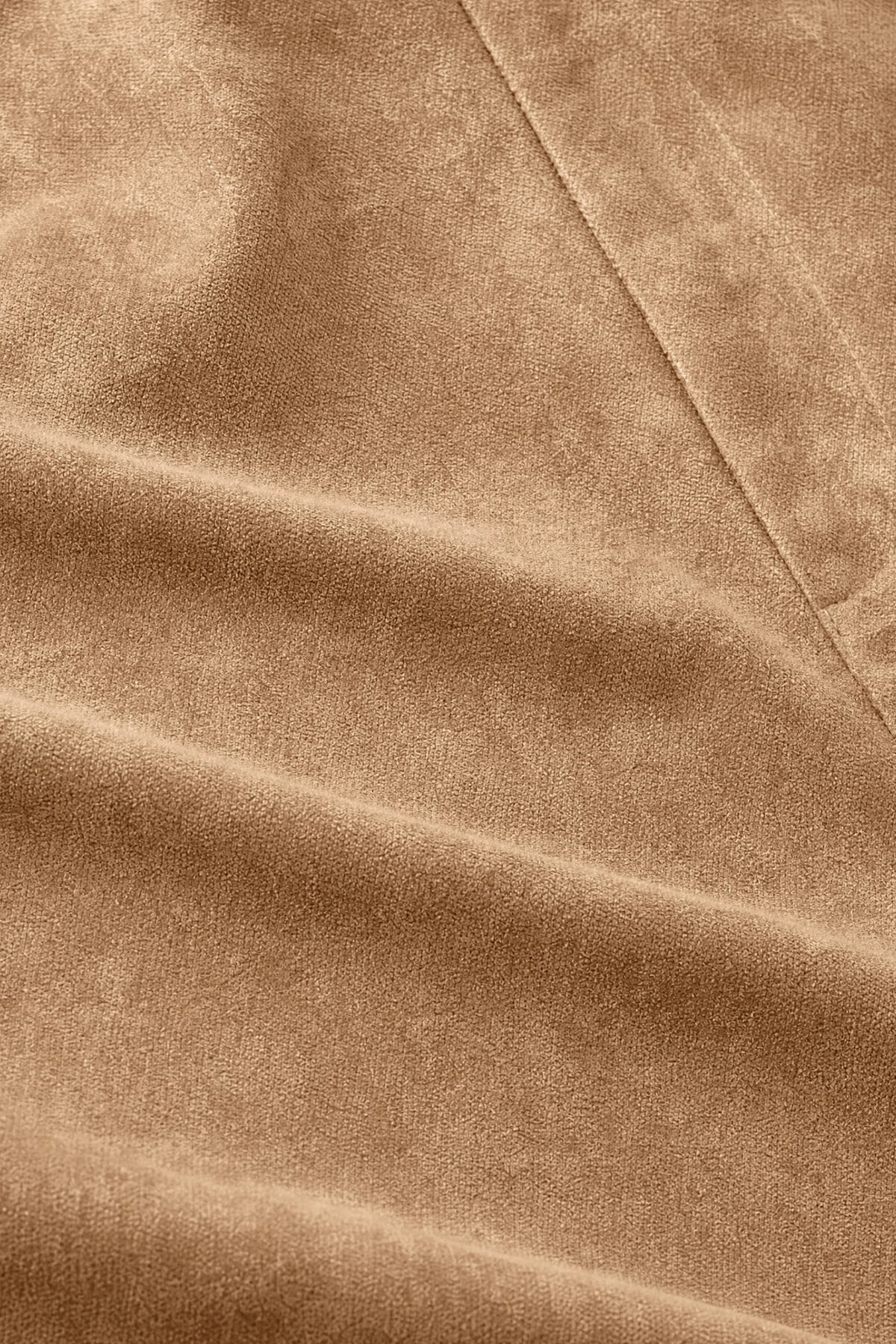 Perri Light Sand Suede Mini Skirt