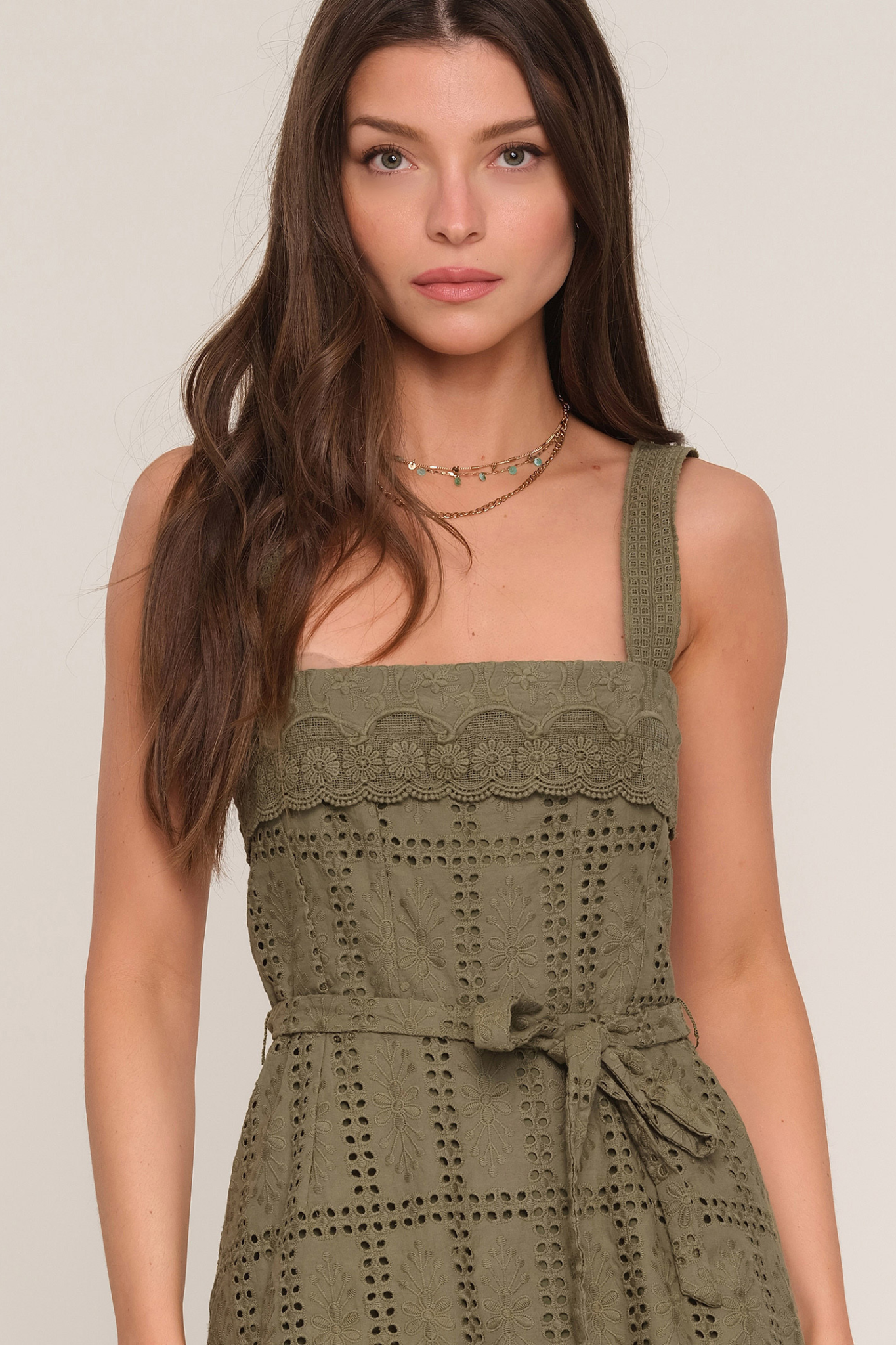 Meredith Olive Romper