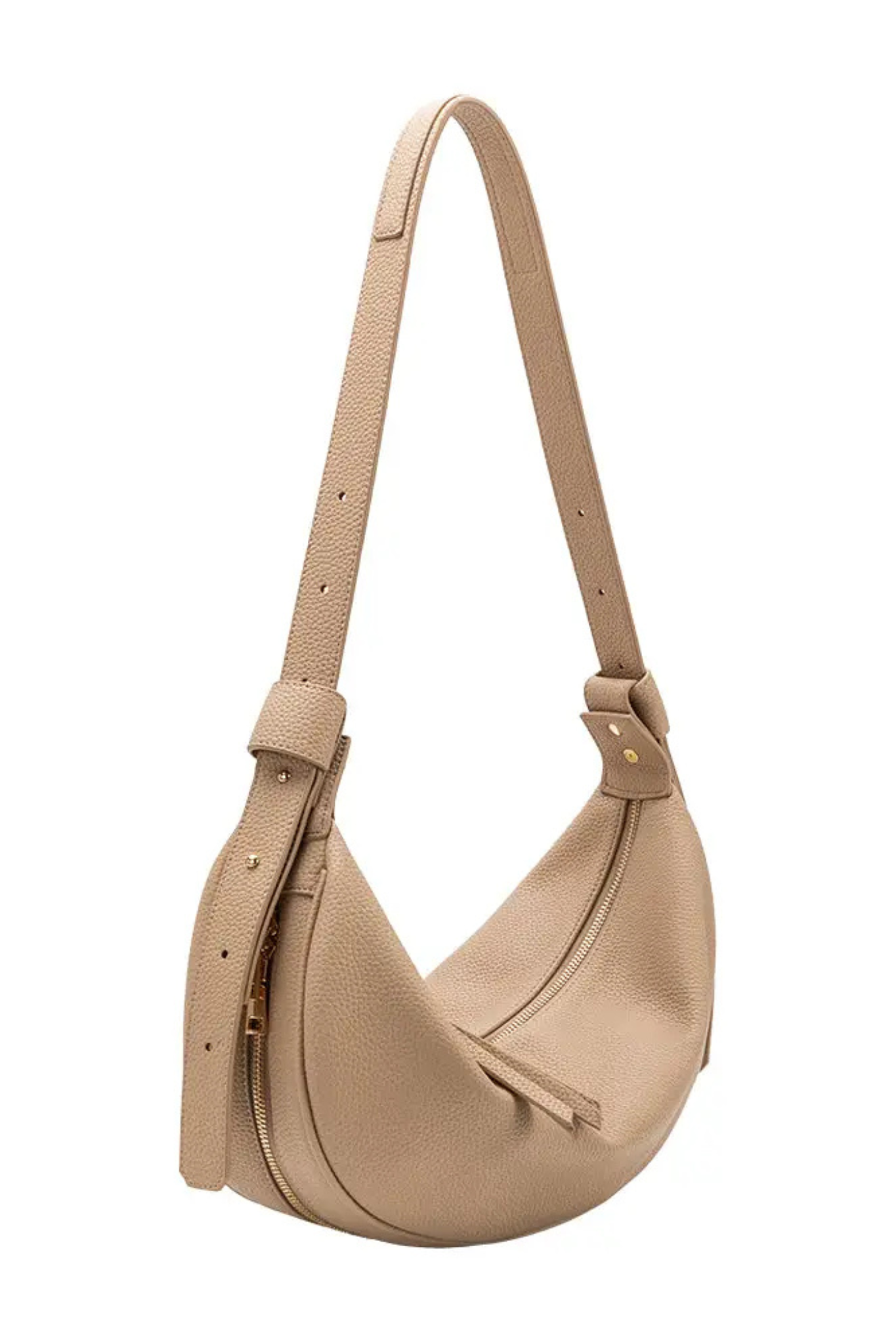 Hayden Nude Crossbody Bag