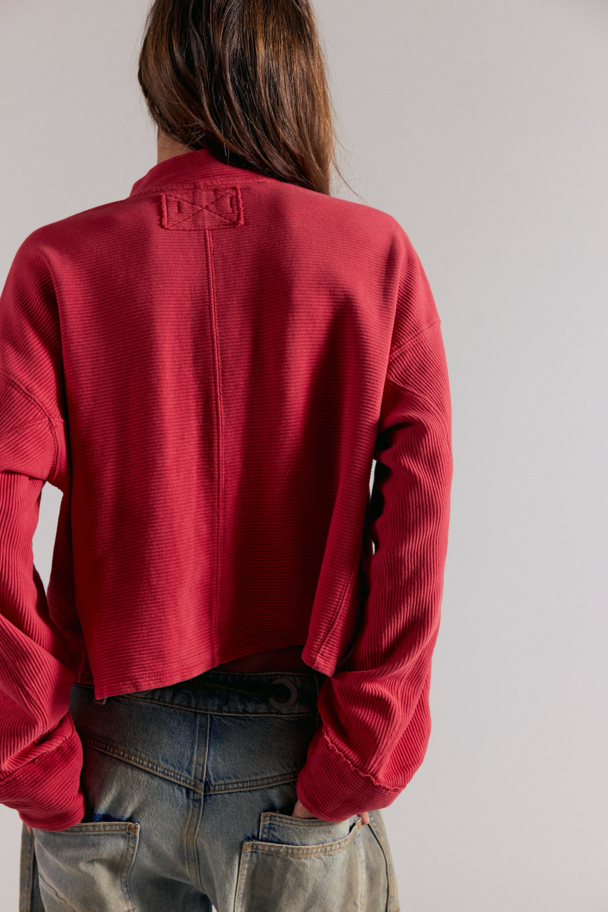 Celeste Salsa Pullover