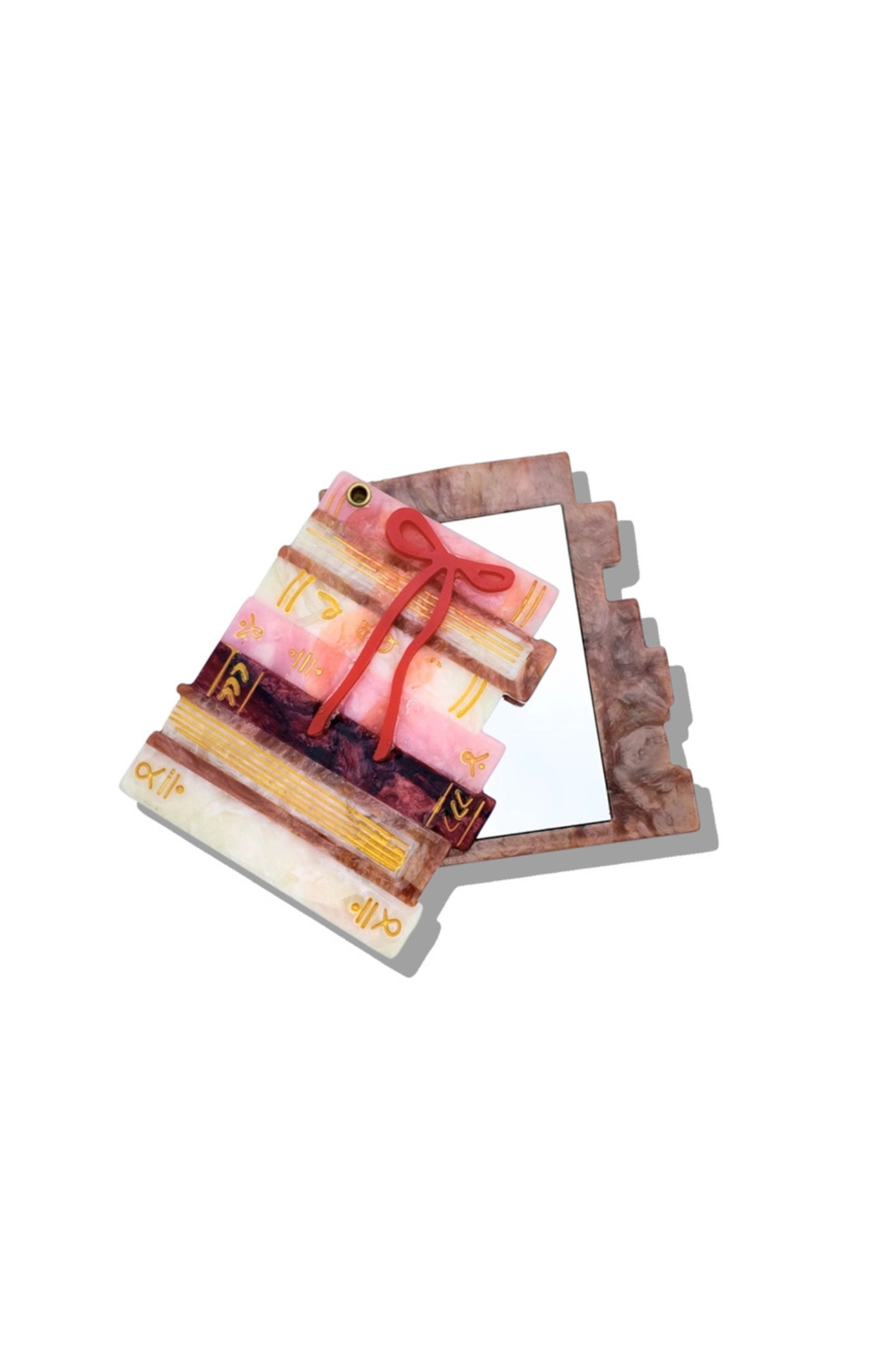 Bow Bookstack Compact Mirror