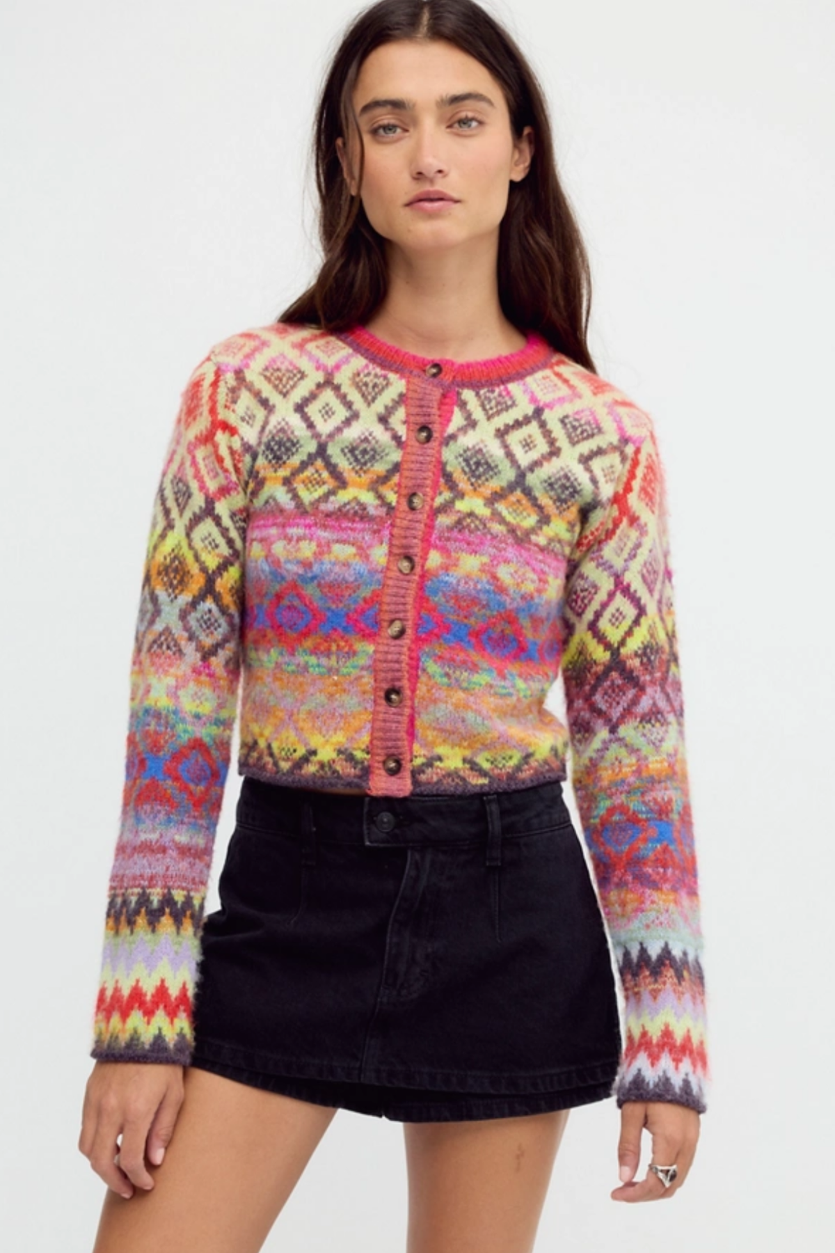 Skye Patterned Cardigan