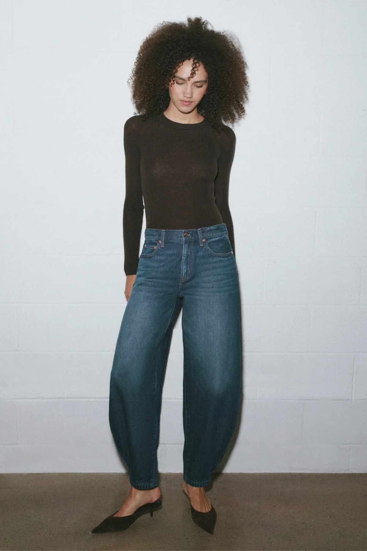 Willow Vega Mid Rise Pleated Barrel