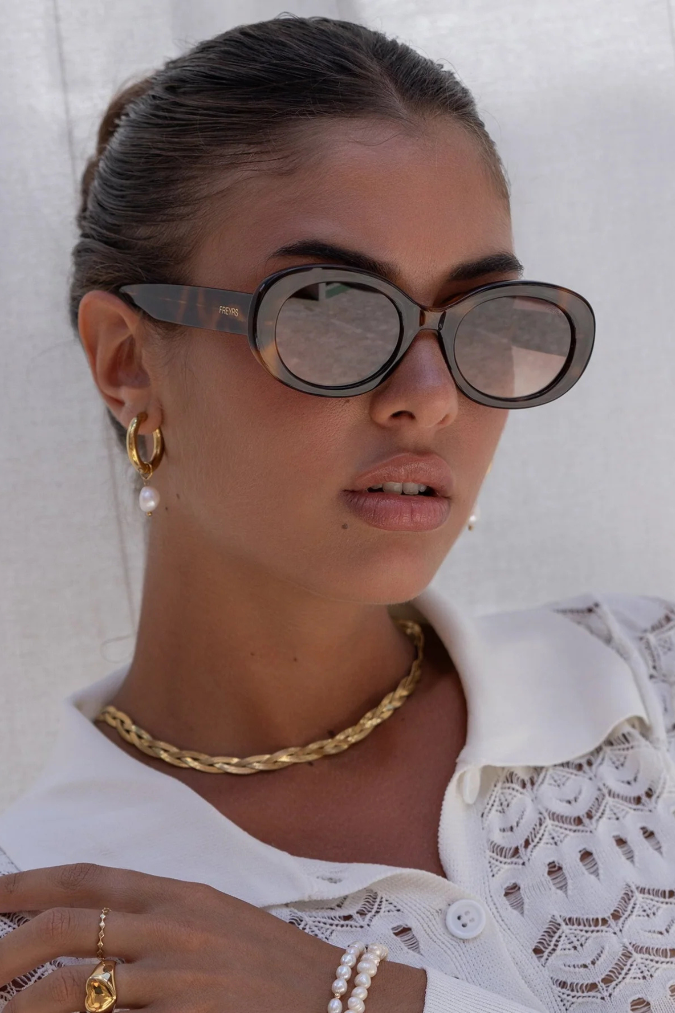 Aria Brown Tortoise Acetate Sunglasses