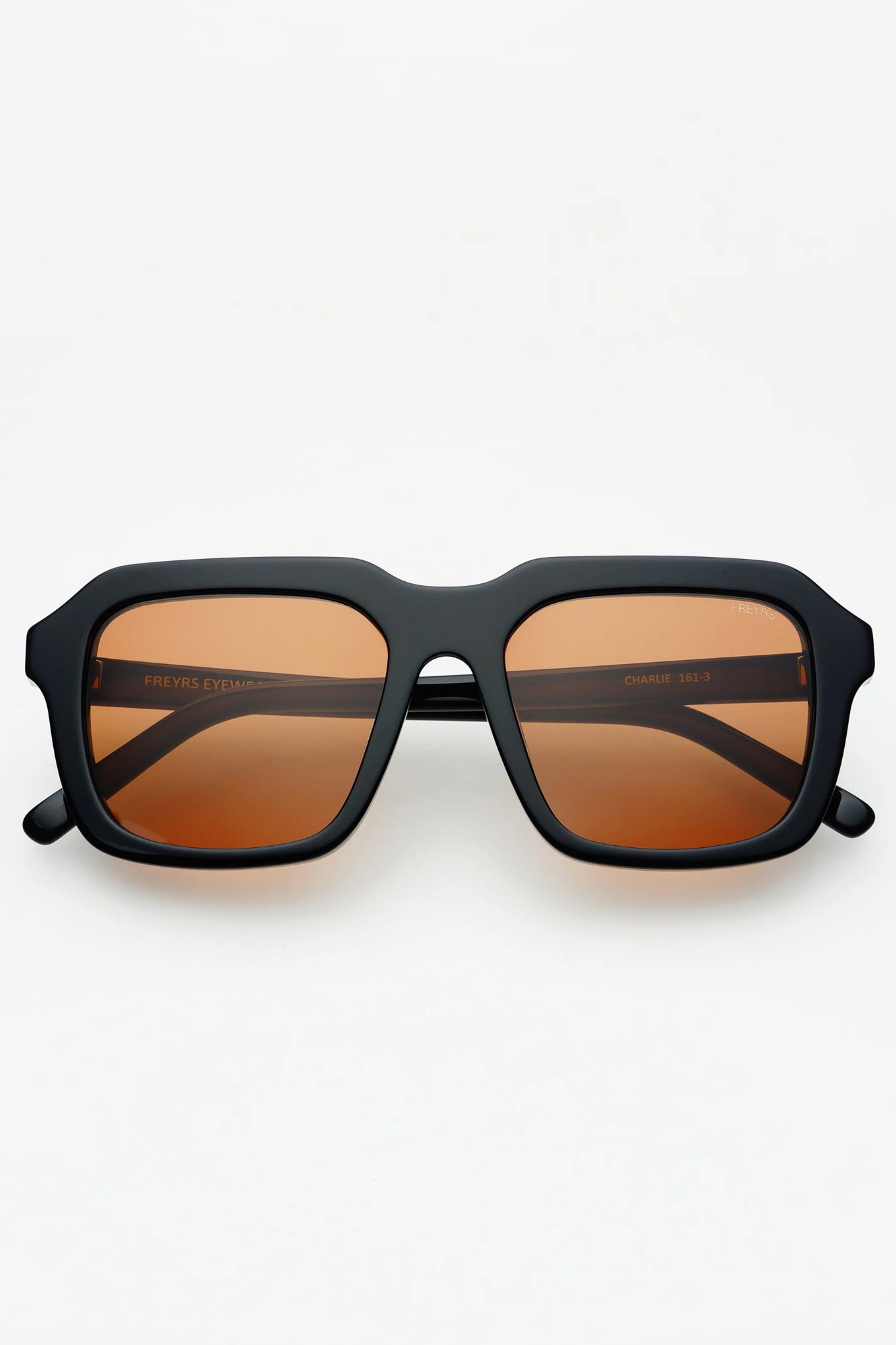 Charlie Black Acetate Sunglasses