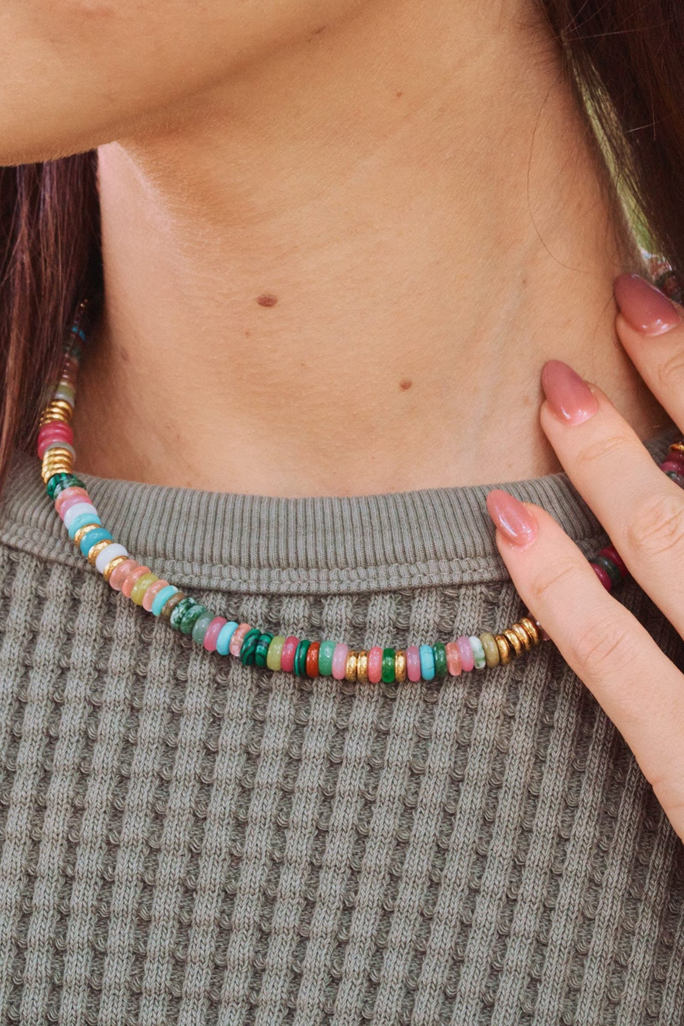 Julia Multi Beaded Necklace