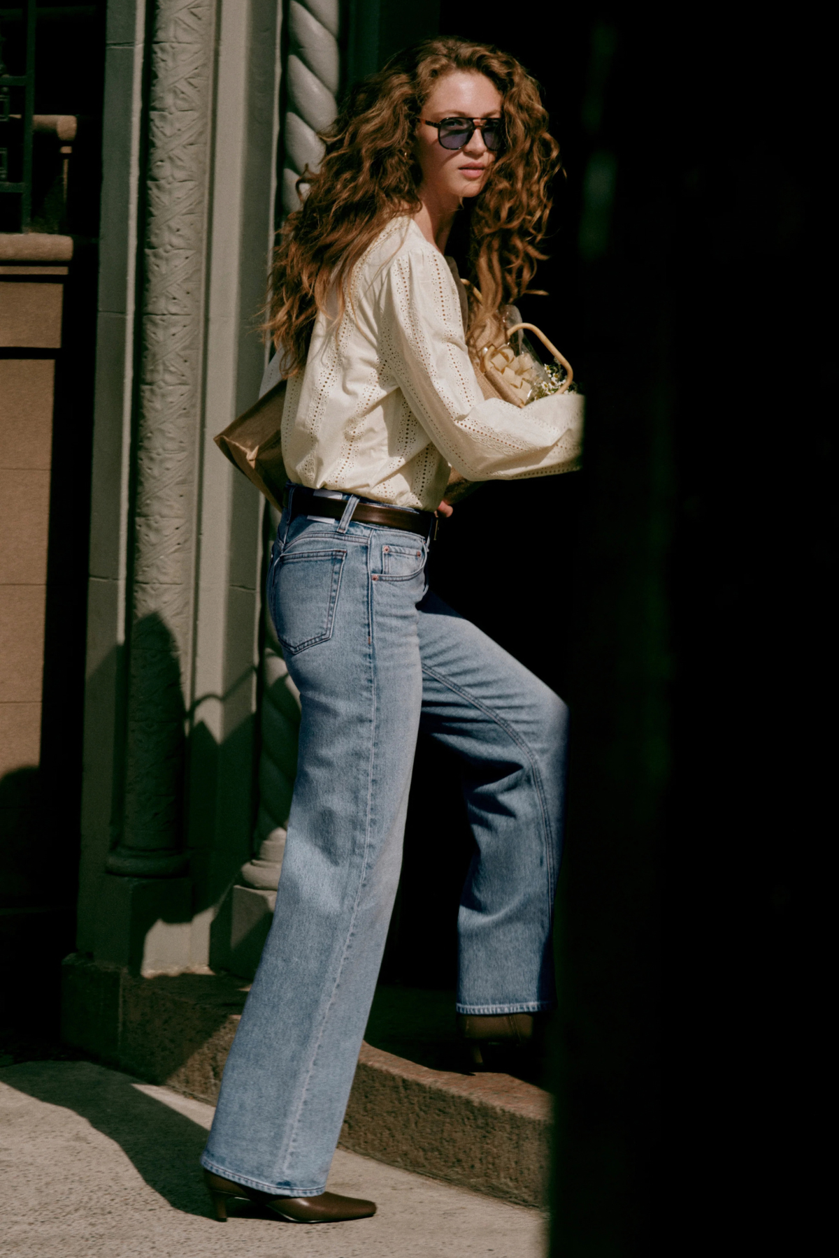 Stunner Downtown Mid Rise Wide Leg