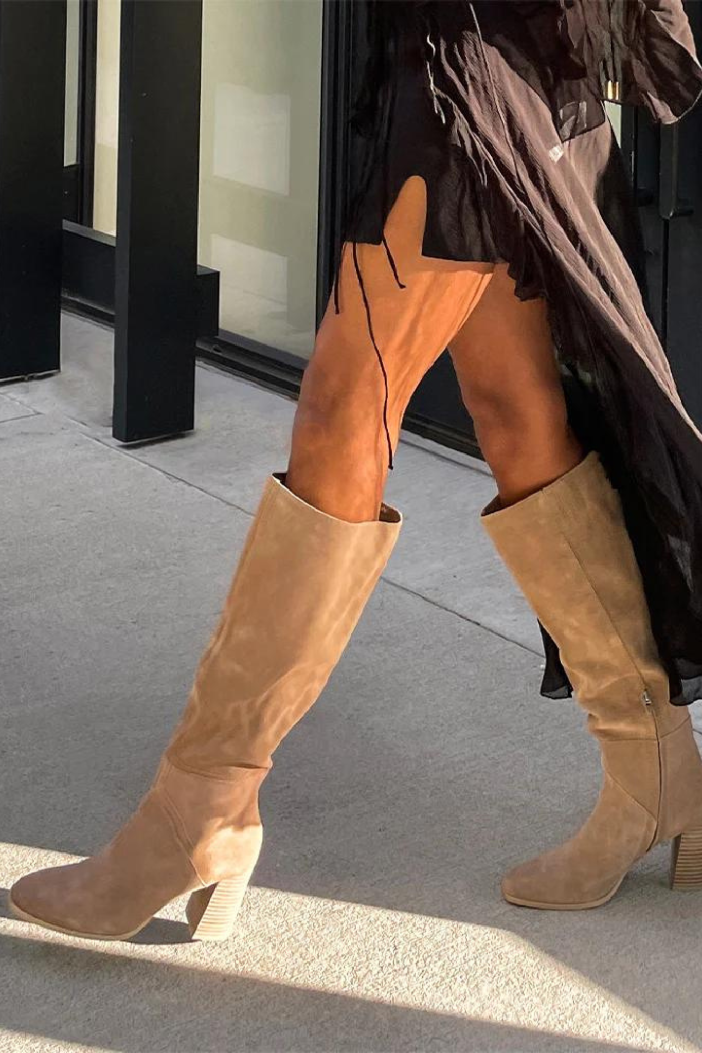 Fynn Truffle Suede Boot - Last One (Size 10)