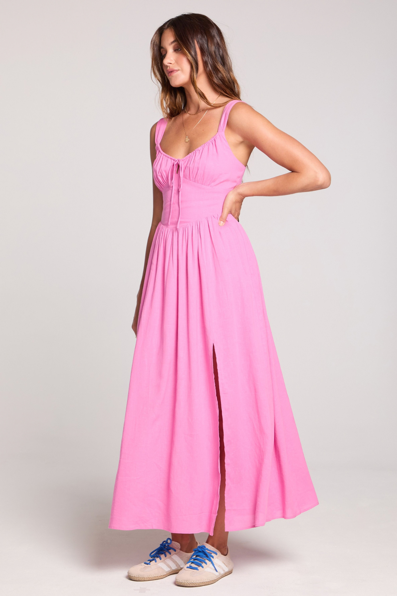 Hayley Magnolia Midi Dress