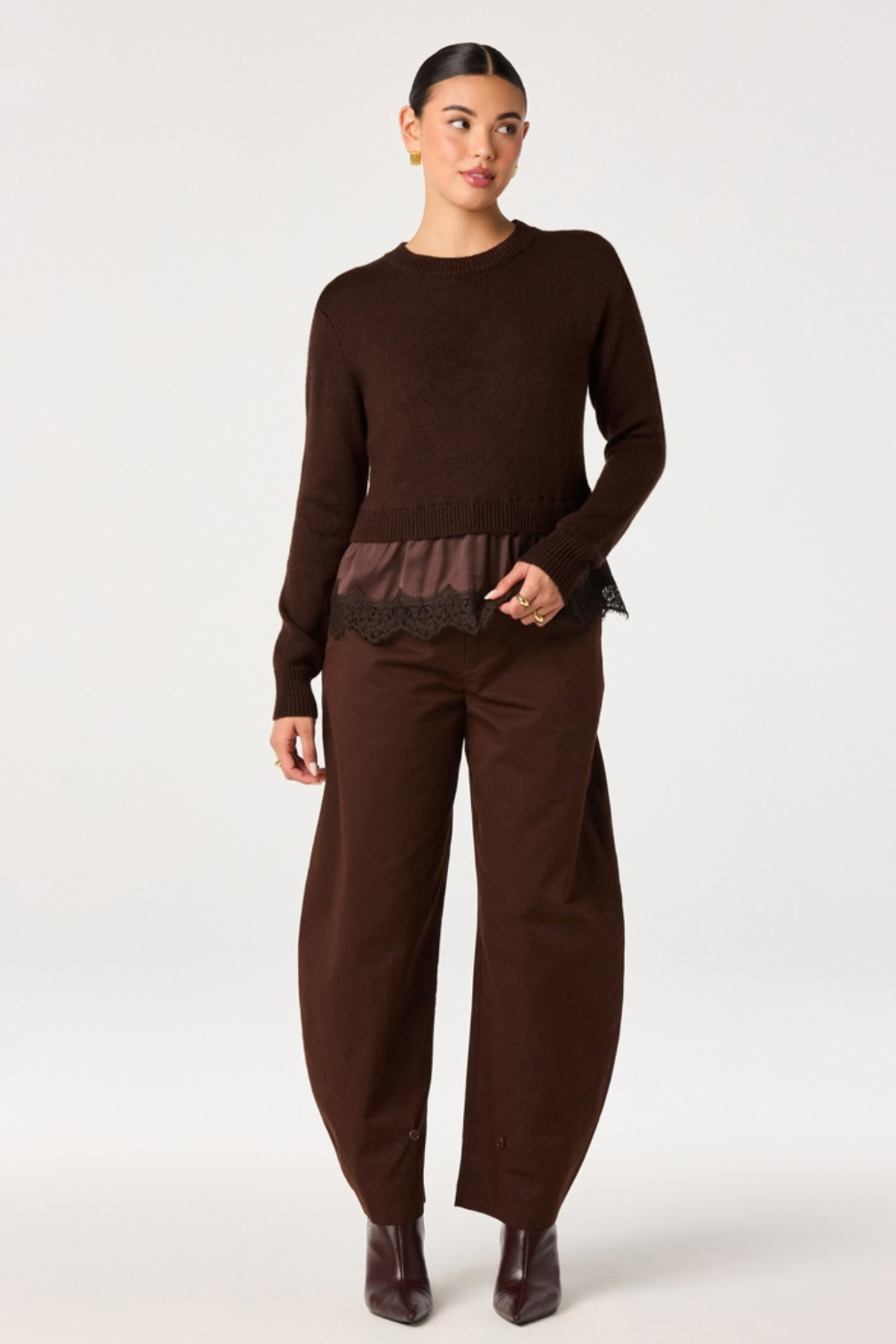 Juliette Brown Sweater