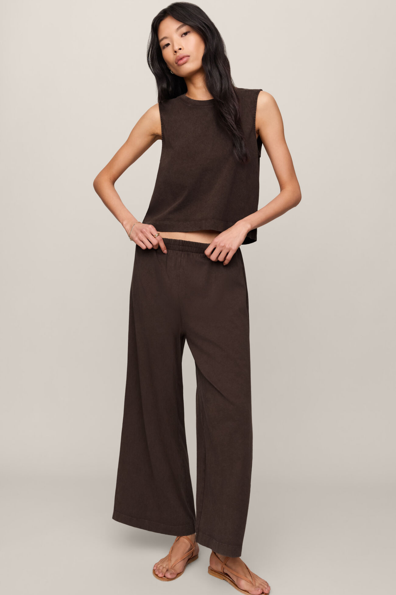 Scout Dark Chocolate Jersey Pant