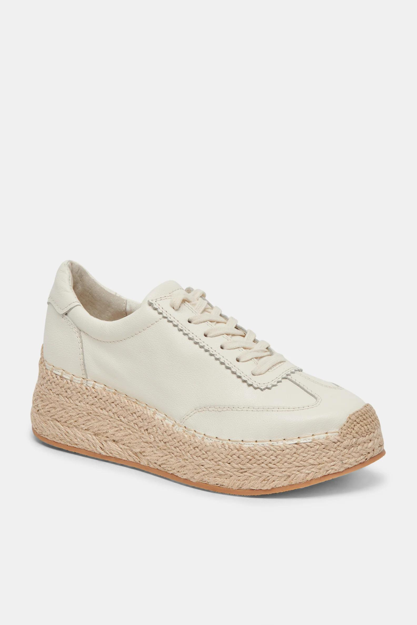 Jaja White Leather Sneaker