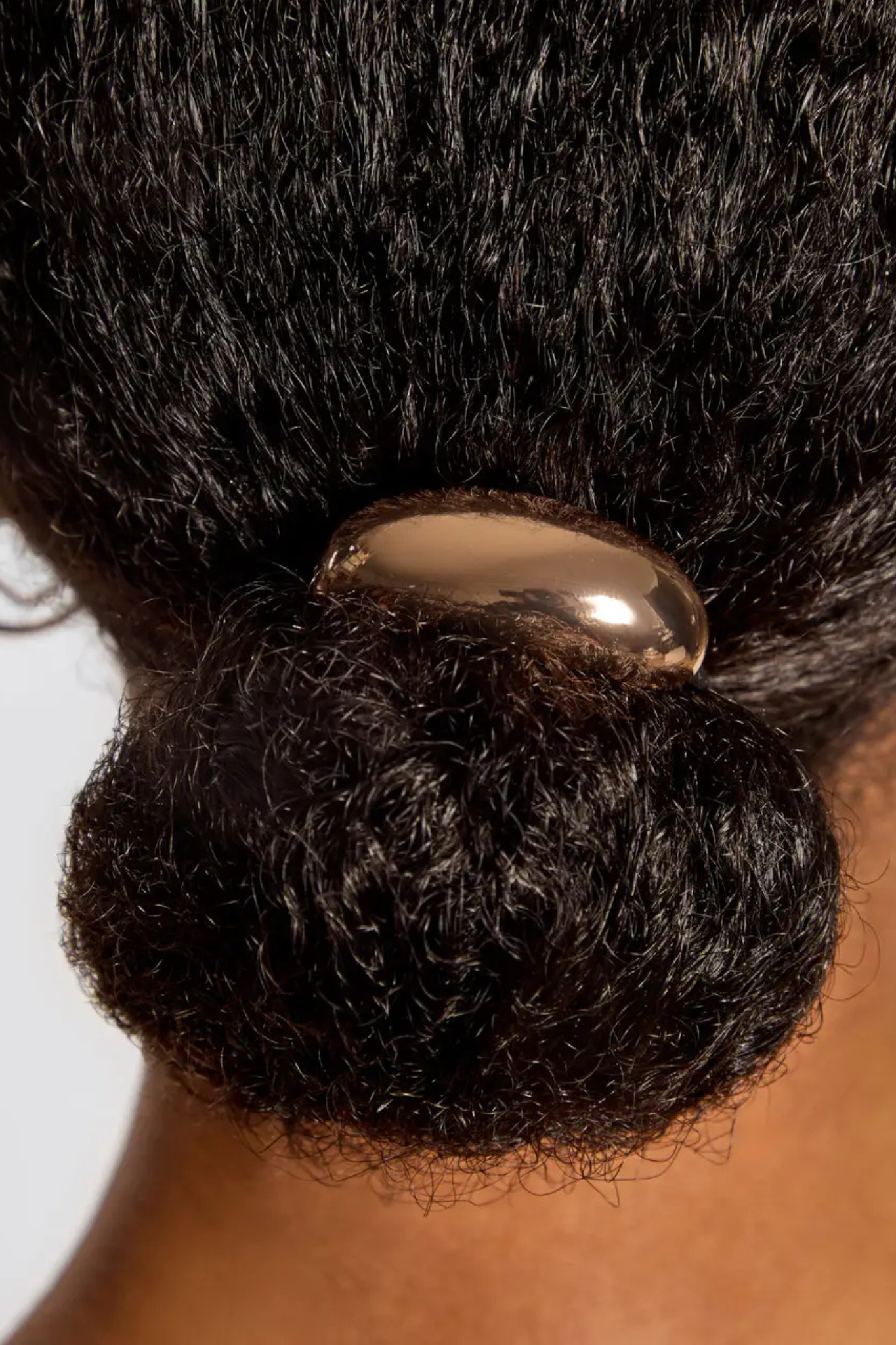 Medium Gold Metal Cloud Cuff