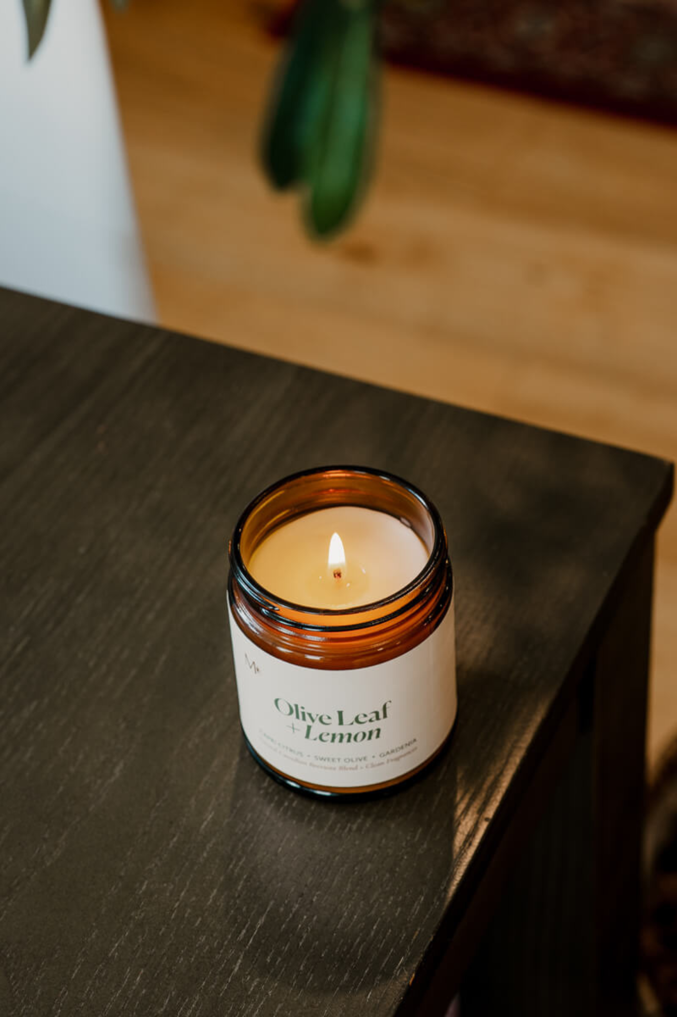 Olive Leaf + Lemon Candle