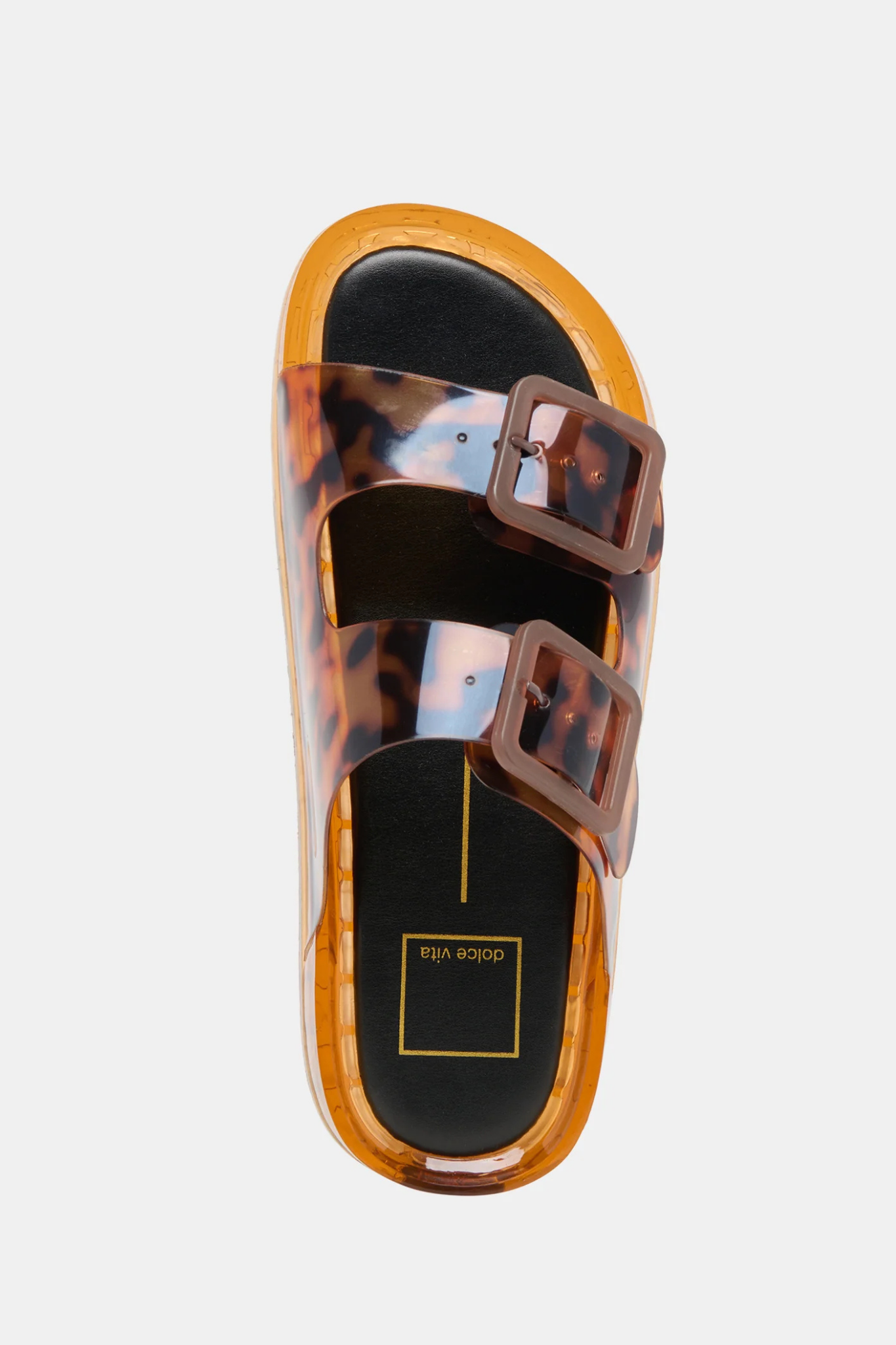 Julio Tortoise Vinyl Sandal