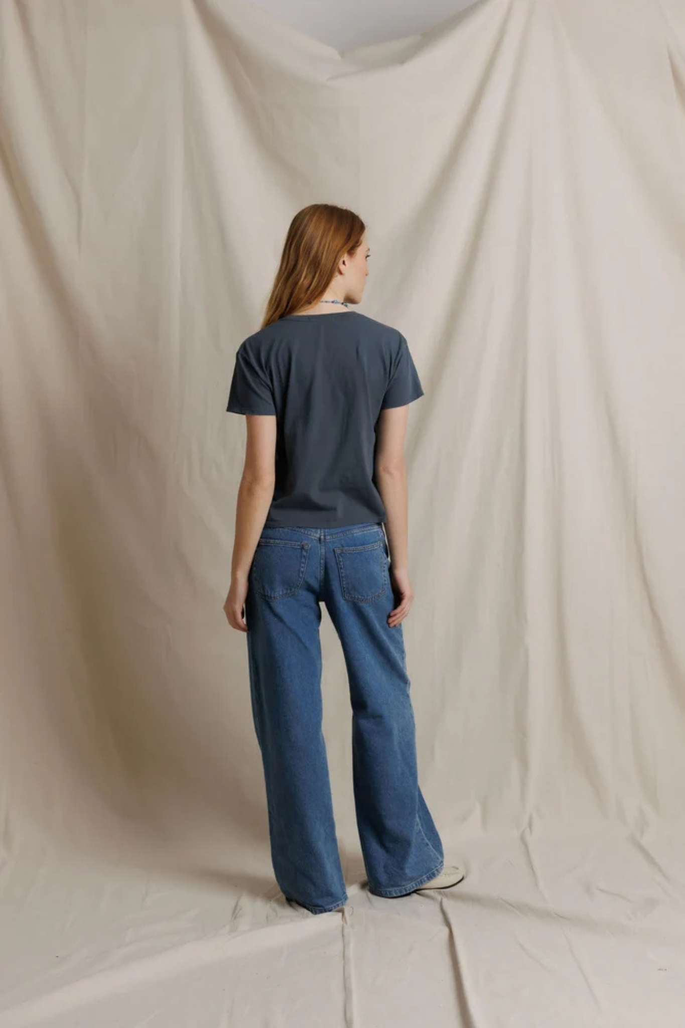 Lisa Turbulence Slim Crew Tee