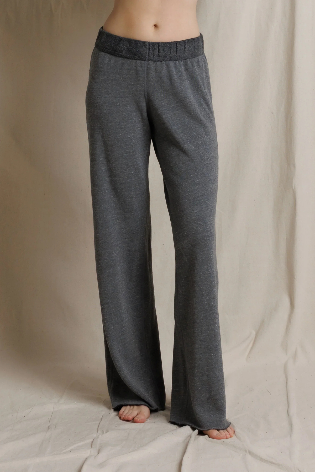 Marley Dark Heather Grey Fleece Pants