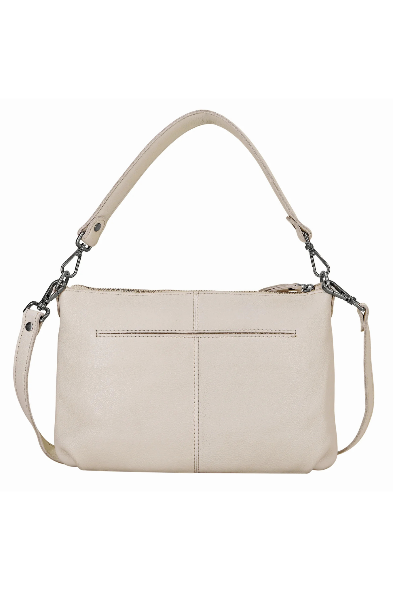 Stevie Camel Leather Studded Crossbody Bag