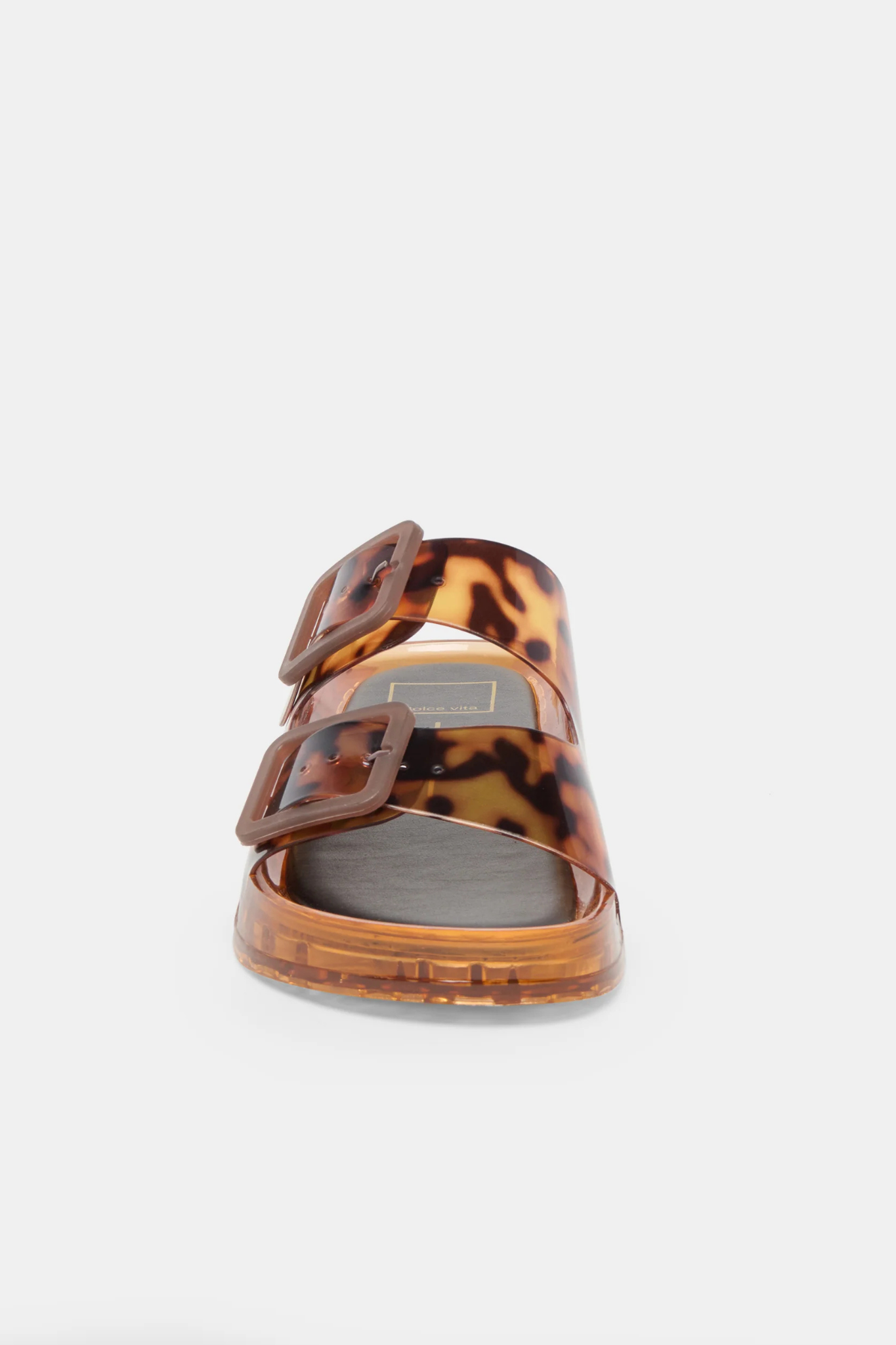 Julio Tortoise Vinyl Sandal