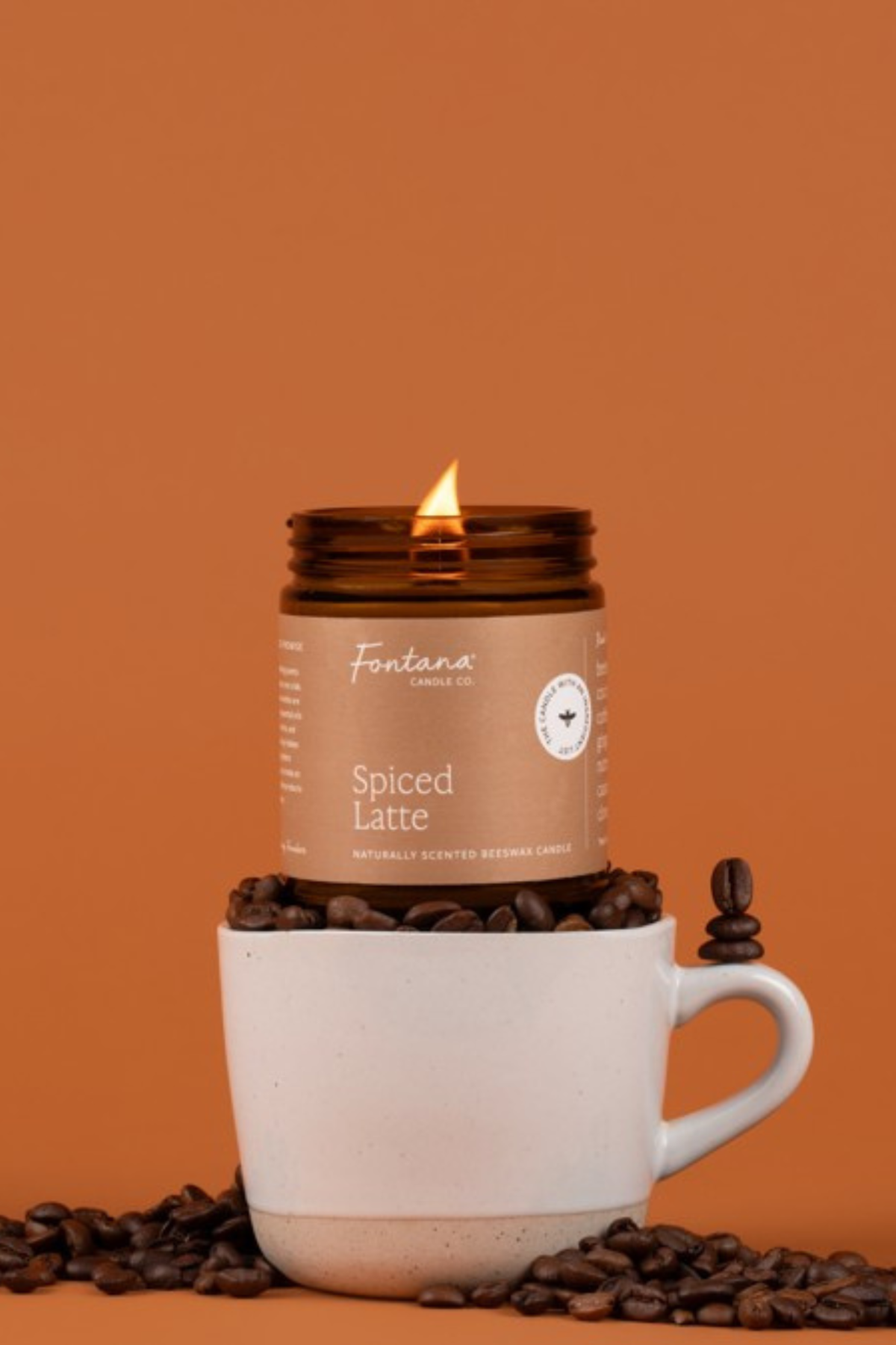 Spiced Latte Candle Jar