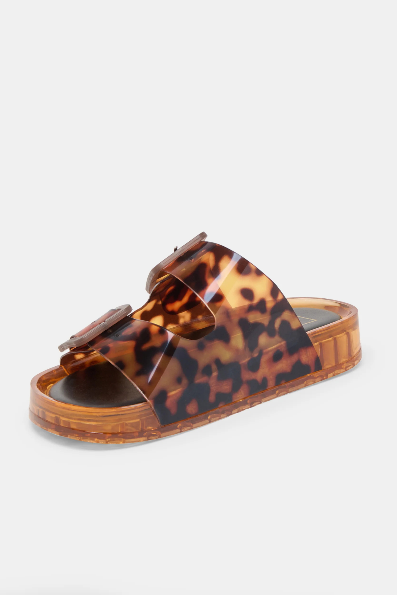 Julio Tortoise Vinyl Sandal