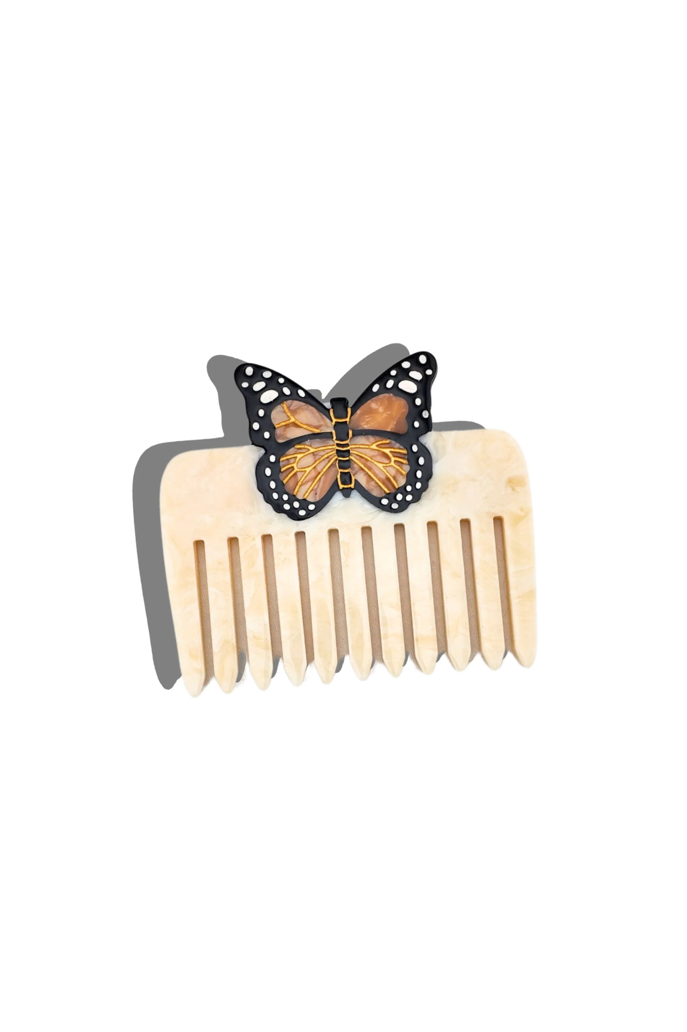 Monarch Butterfly Pocket Comb