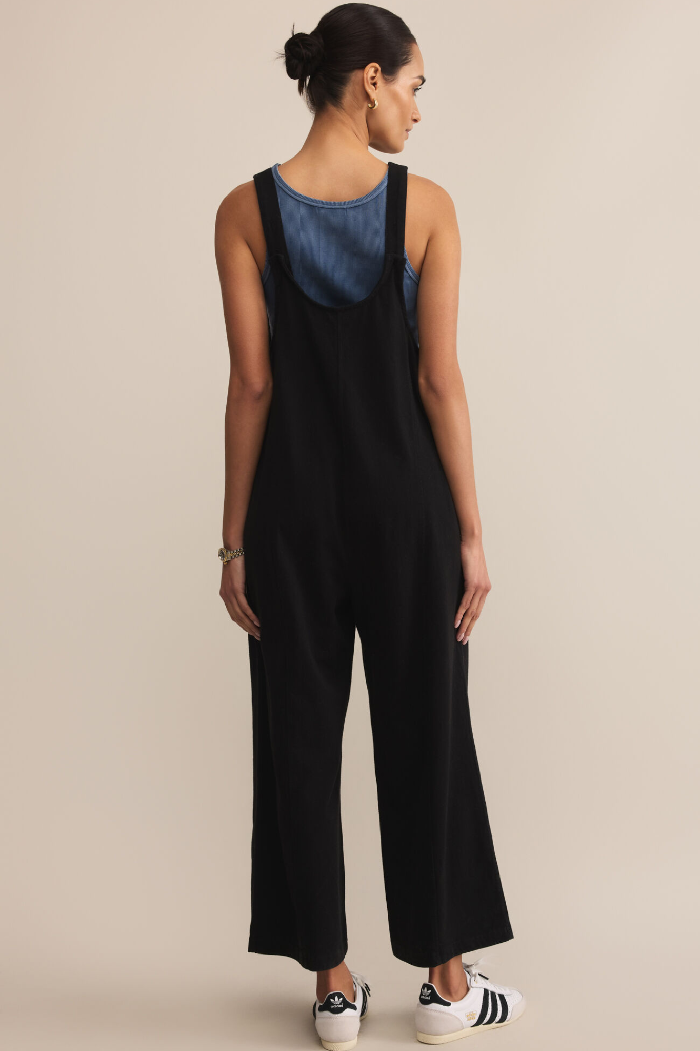 Everyday Black Jersey Jumpsuit