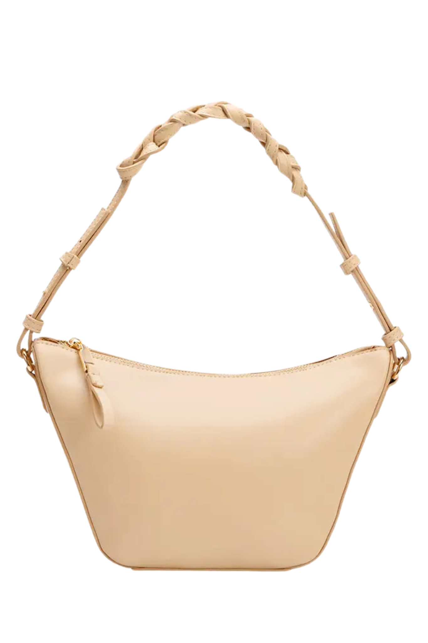 Audrina Nude Crossbody Bag