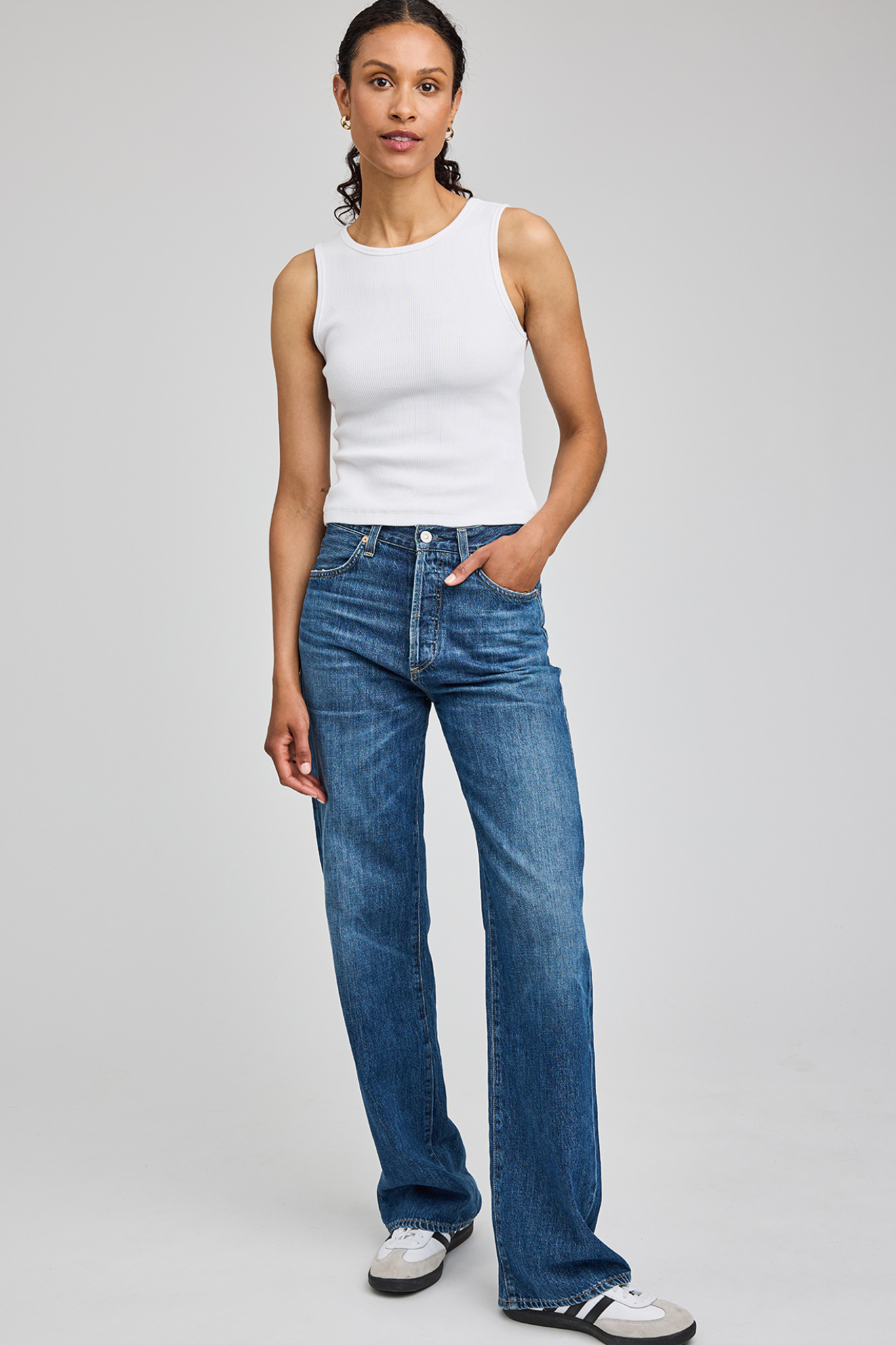 Daria White Tank