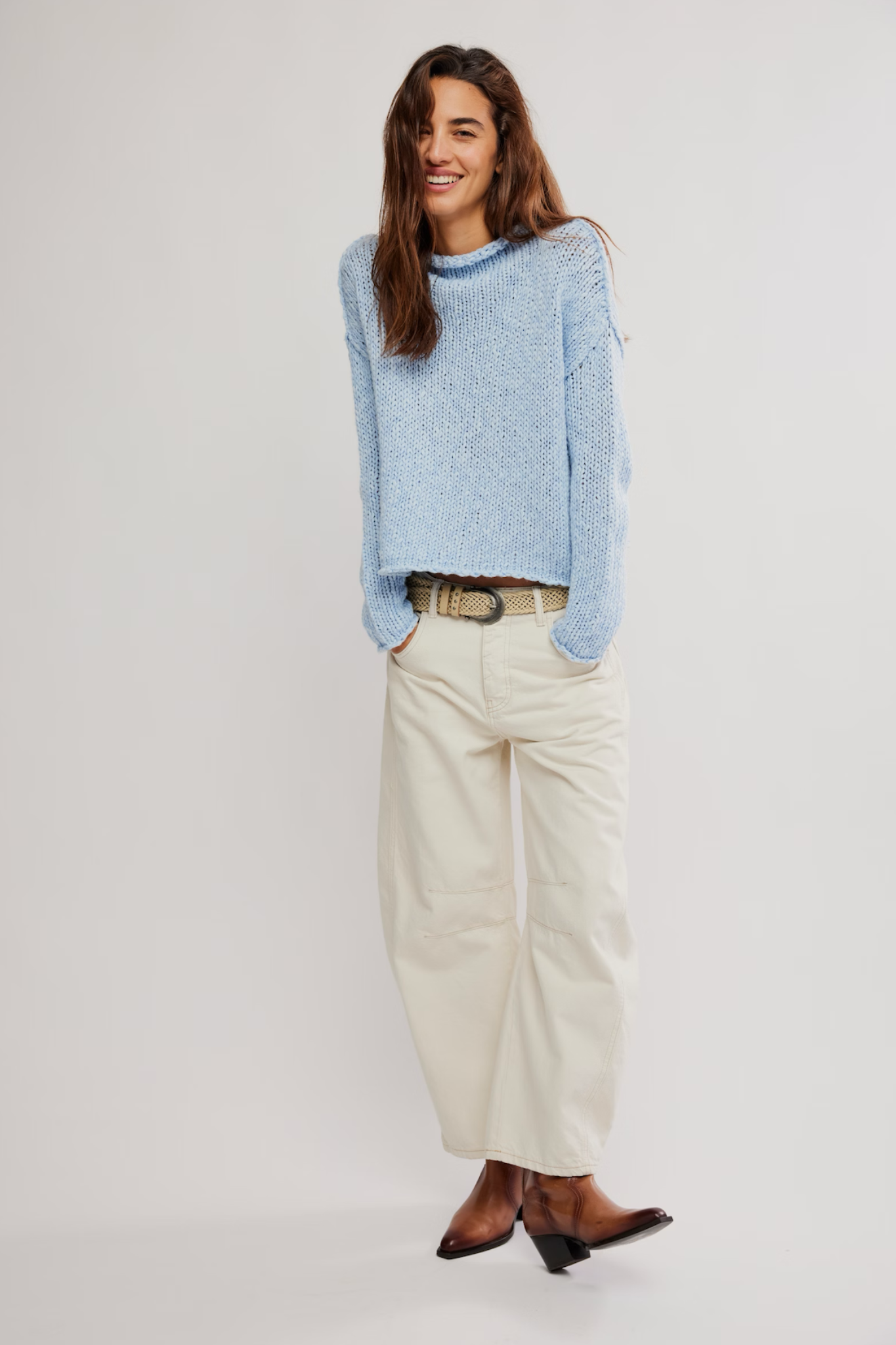 Opal Cashmere Blue Sweater