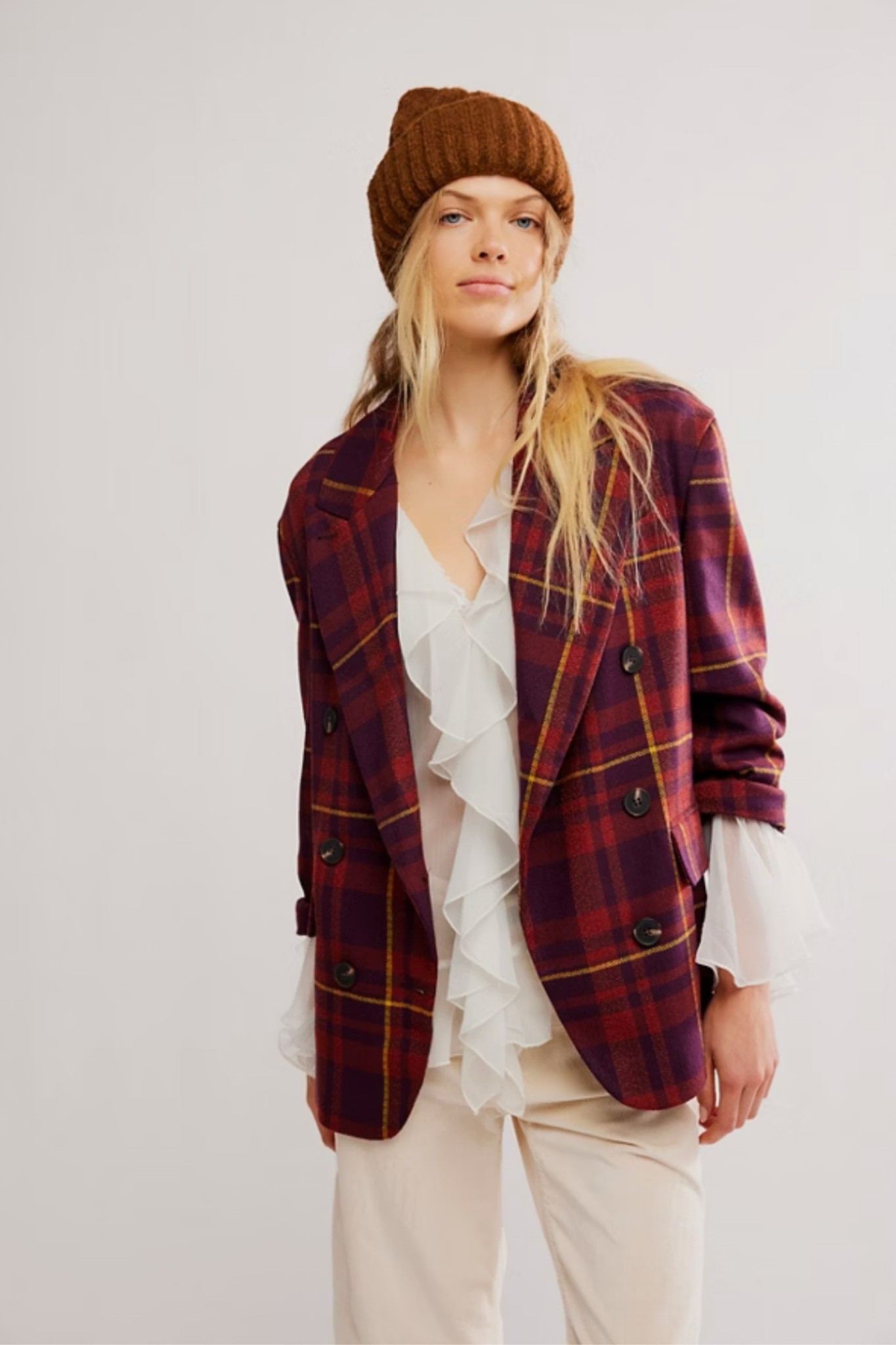Dean Plum Blazer