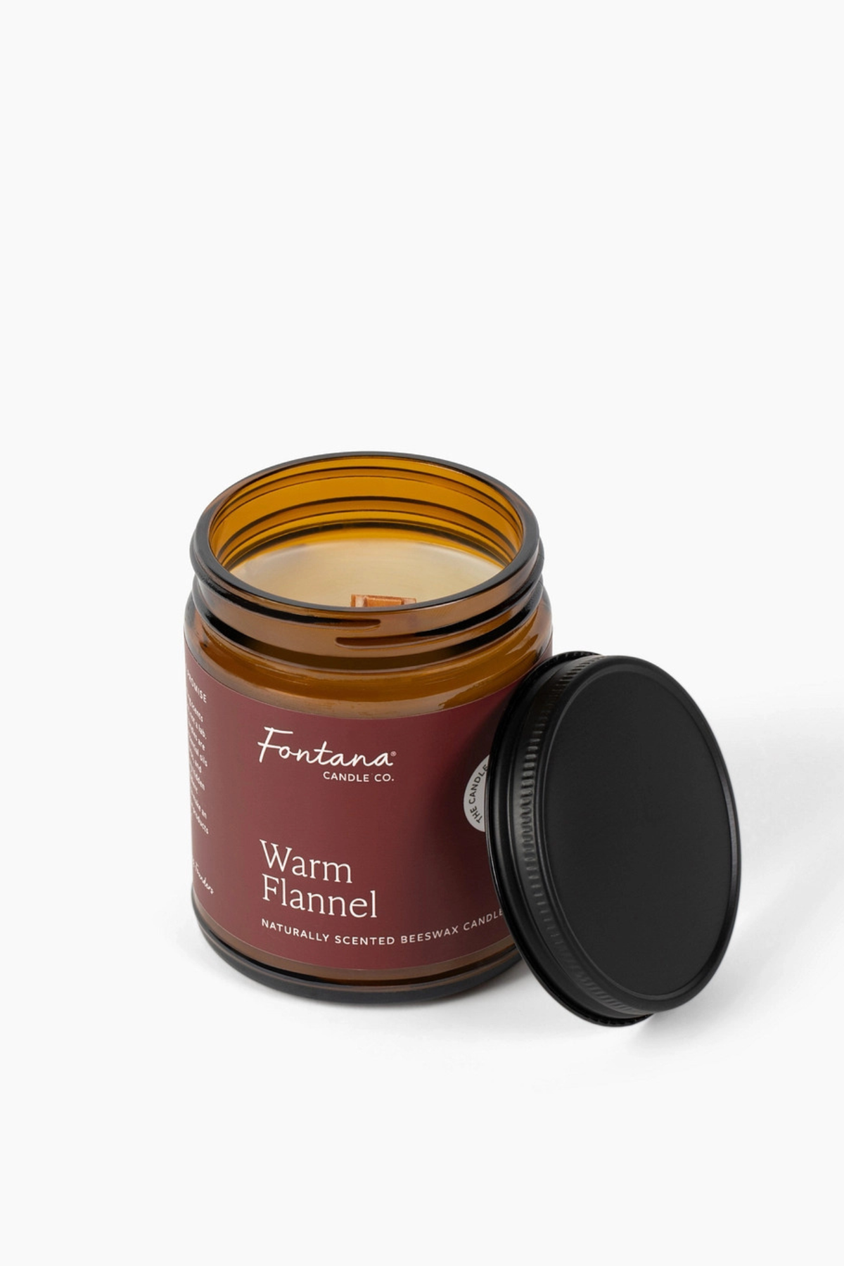 Warm Flannel Candle Jar