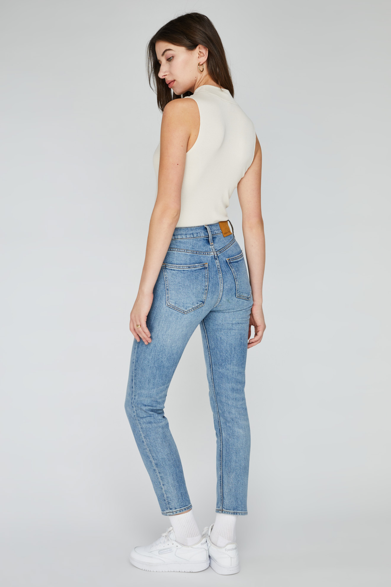 Salma Cream Tank Bodysuit