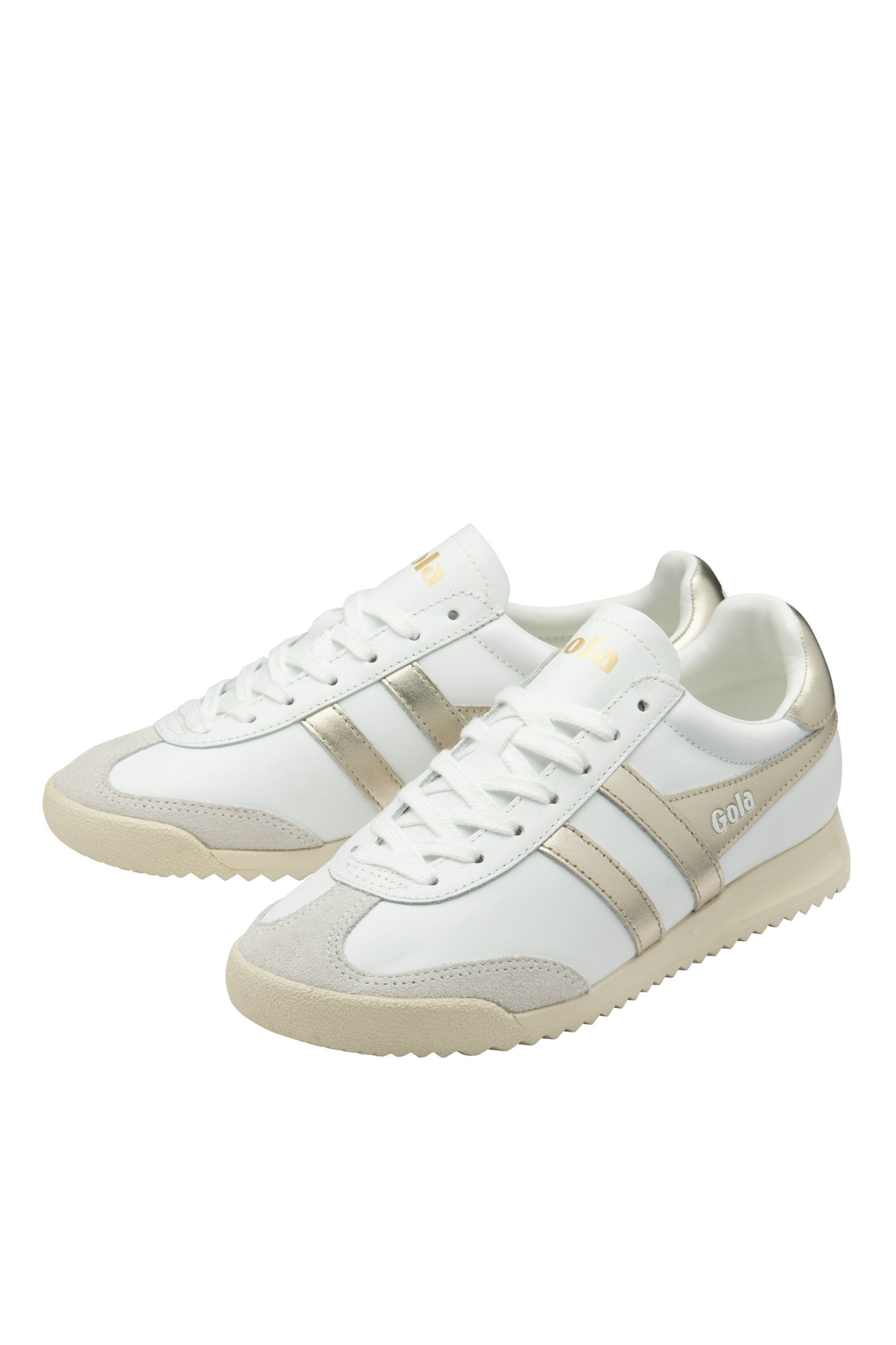 Torpedo White/Gold Mirror Sneaker