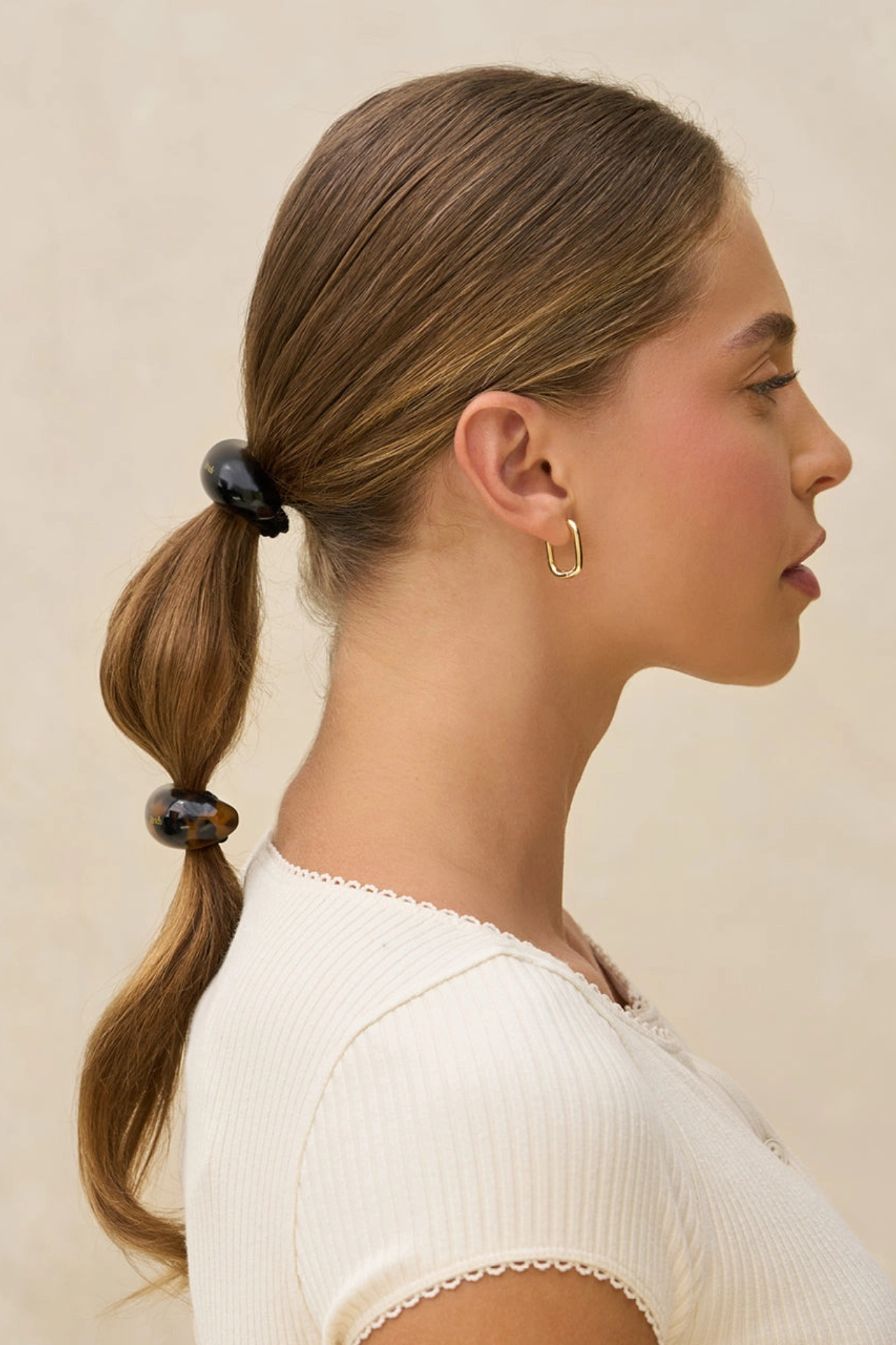 Medium Black + Tort Cloud Cuffs