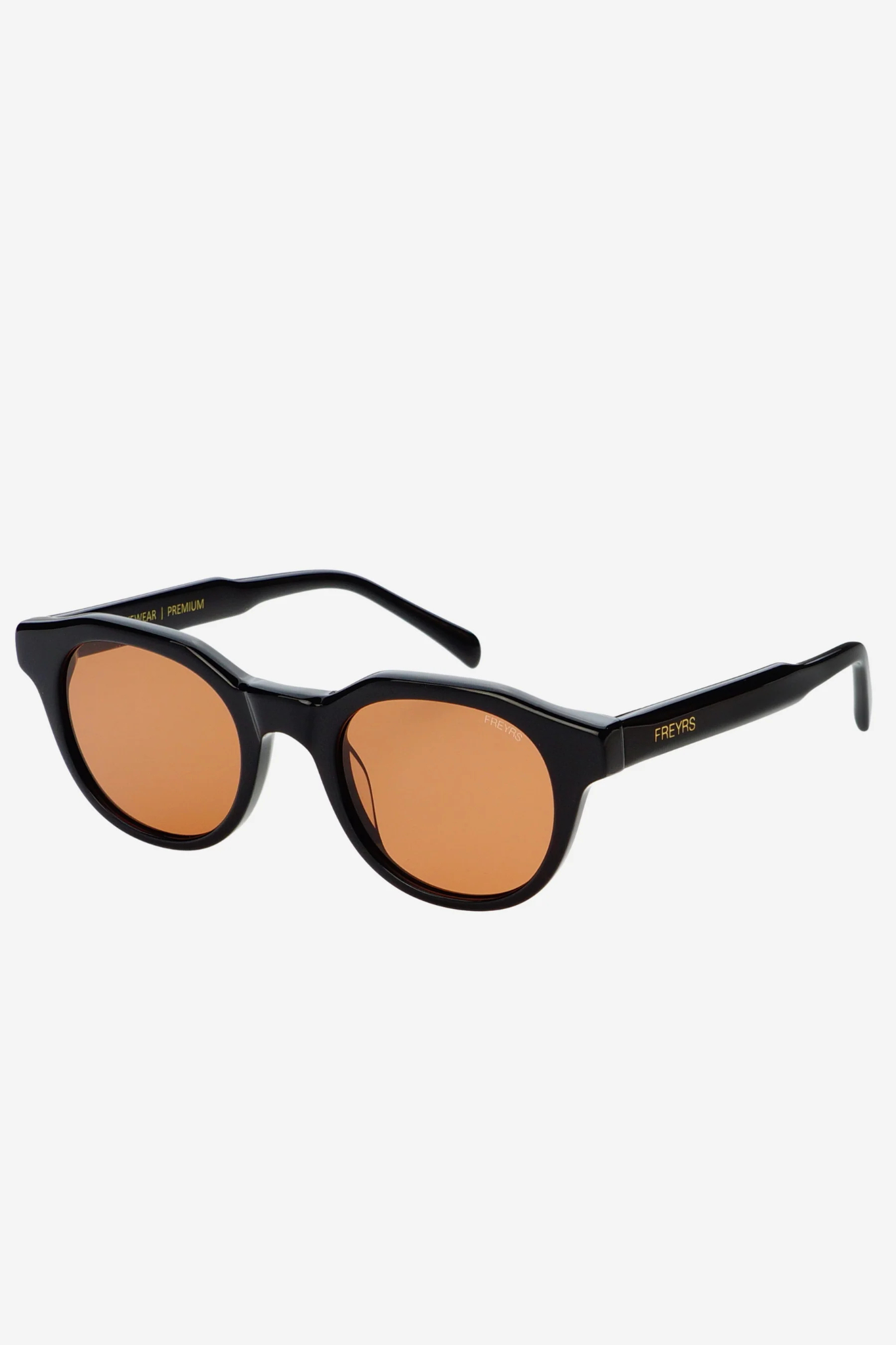 Cameron Black/Brown Acetate Sunglasses