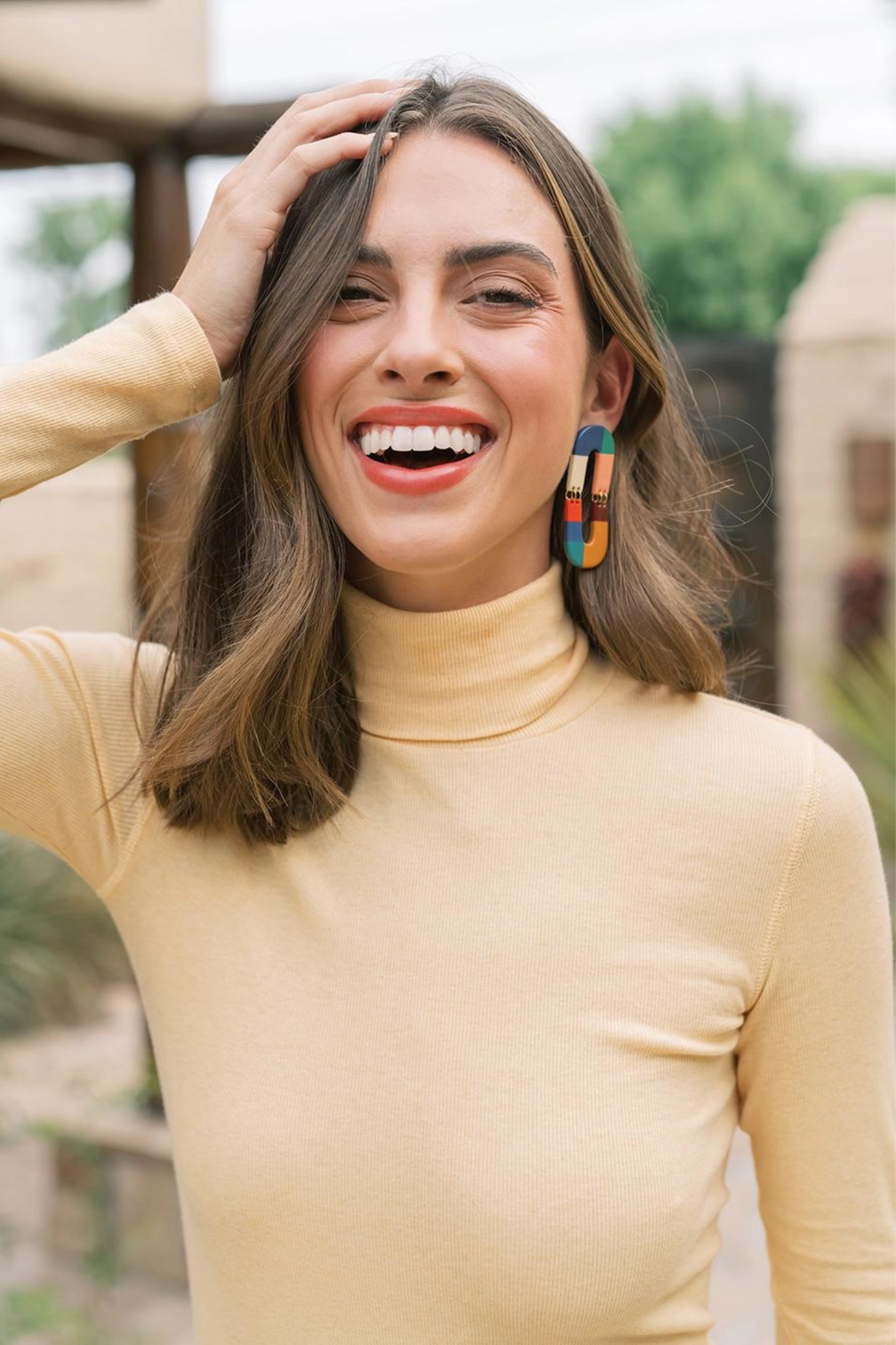 Rancher Oval Earrings