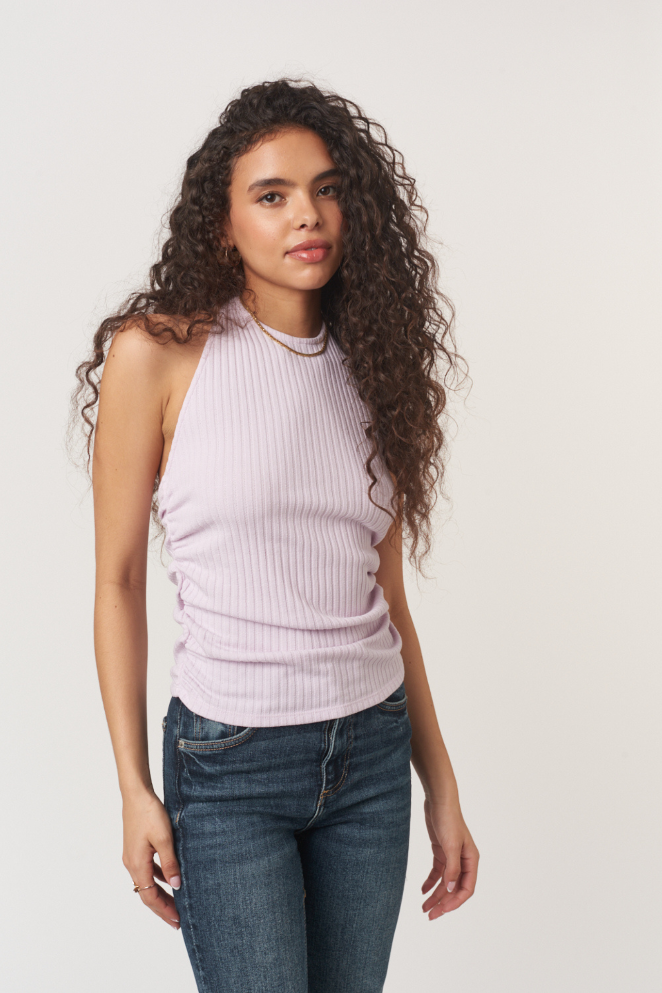 After The Rain Frosted Violet Halter
