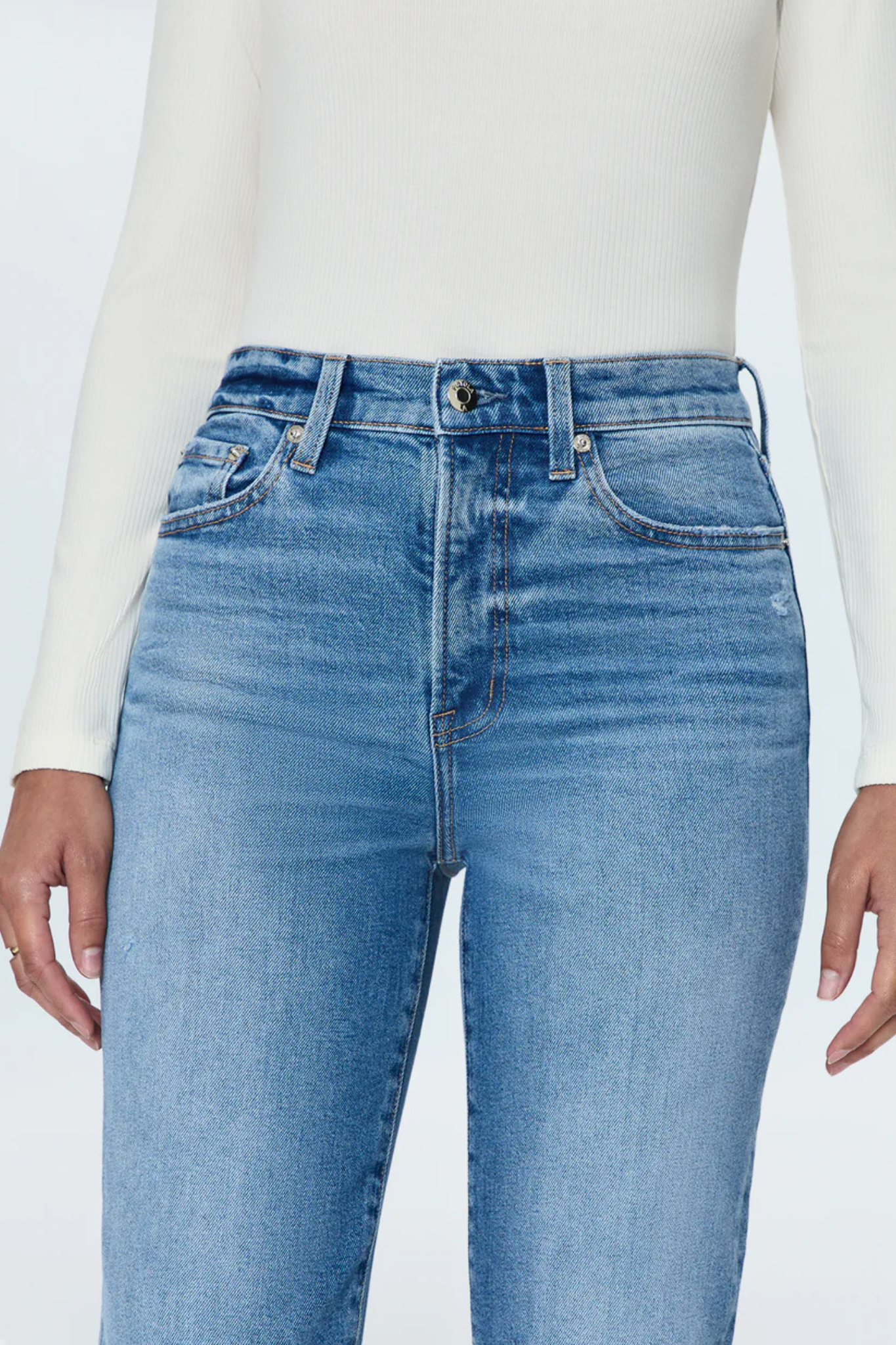 Charlie Rhythm Vintage High Rise Straight