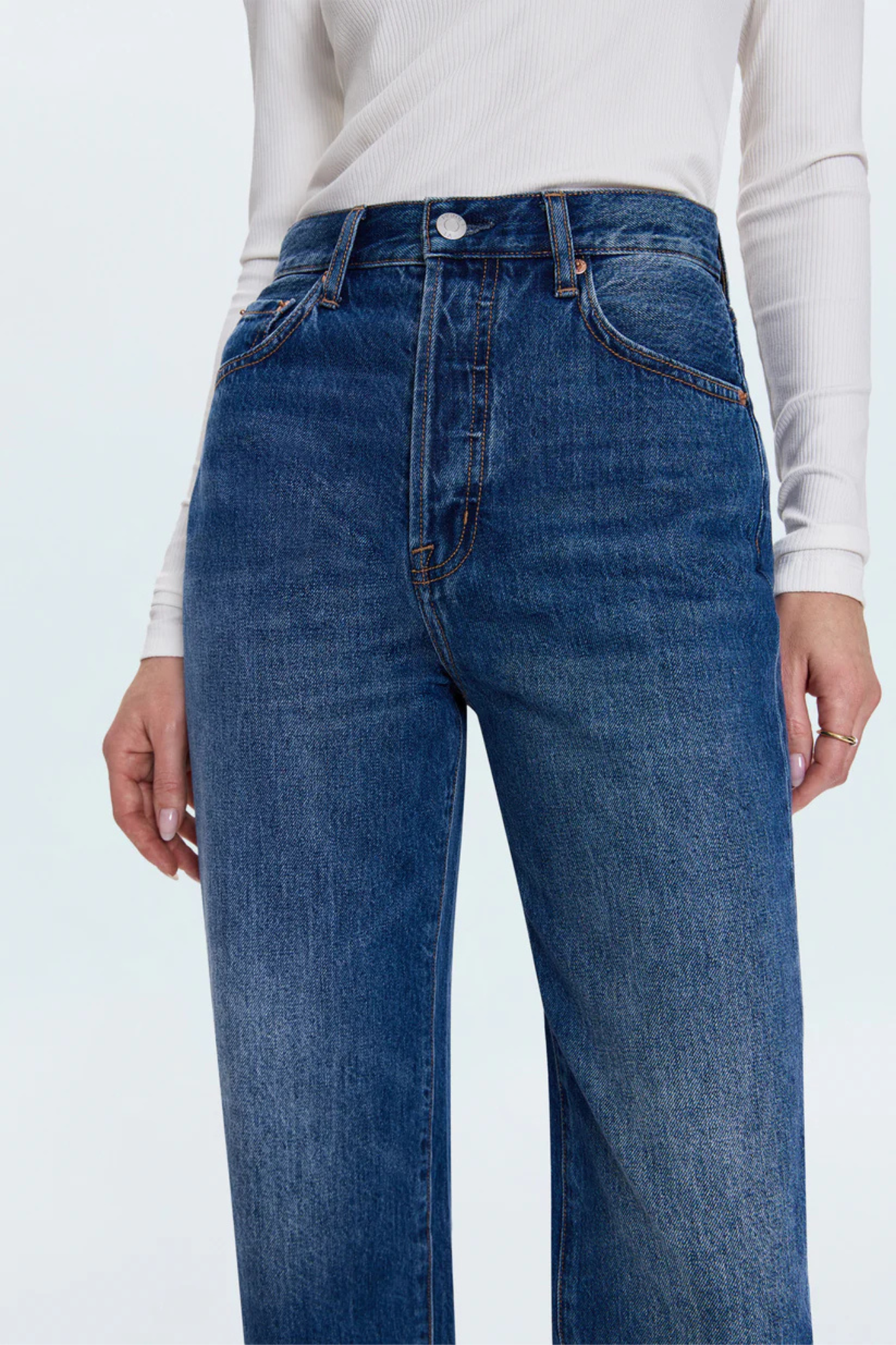 Cassie Fairview High Rise Crop Straight